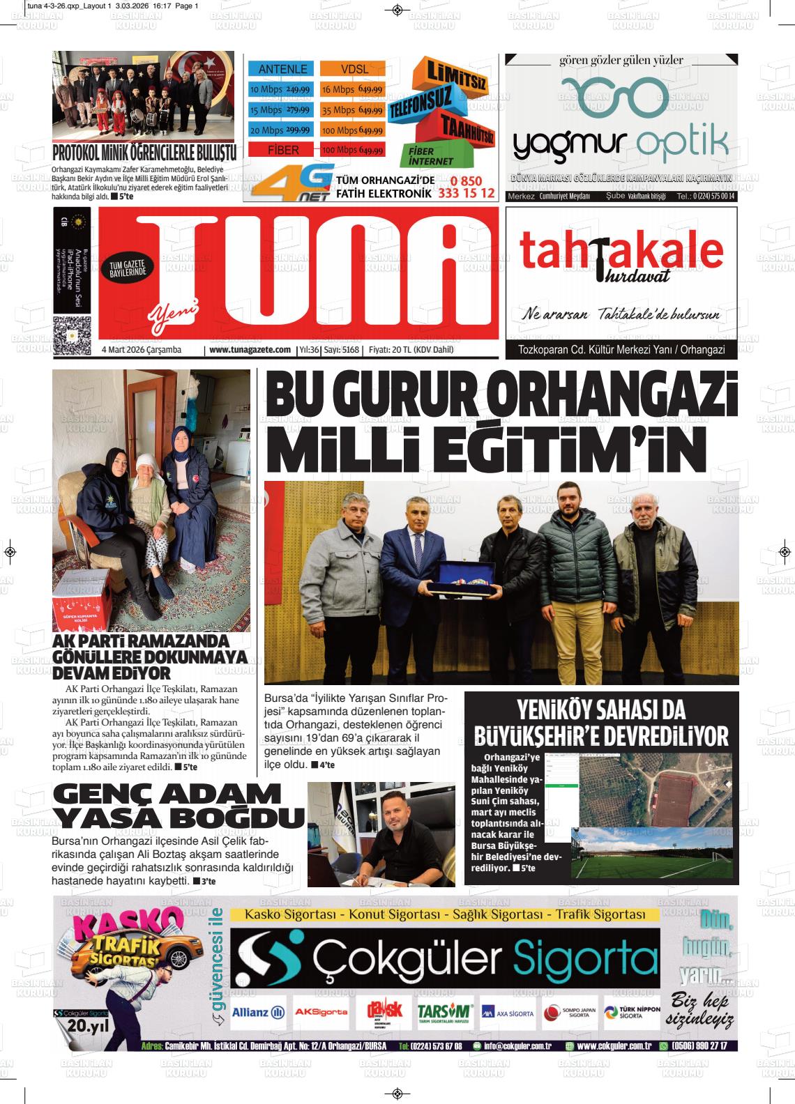 Izmir Yenigun 04.03.2026