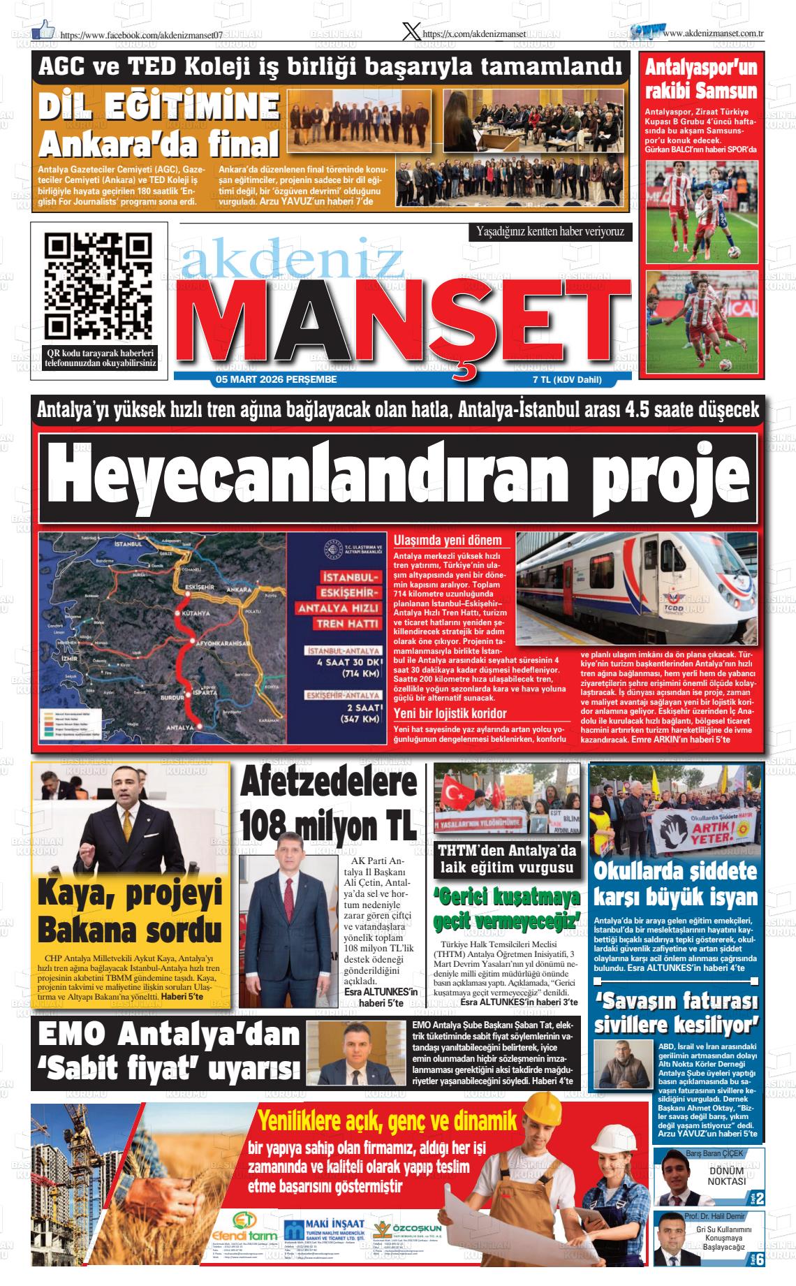 Antalya Akdenizmanset 05.03.2026