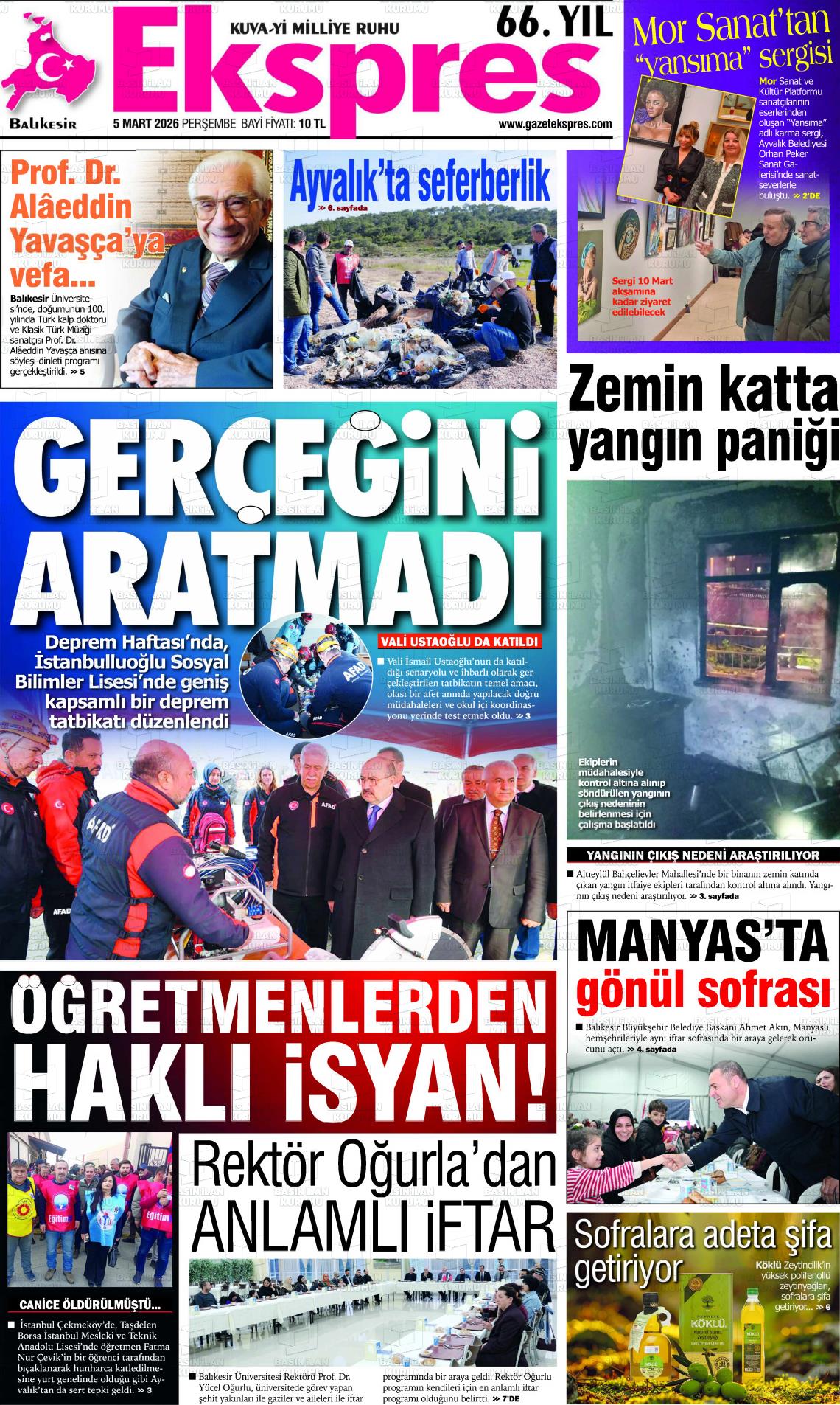 Balikesir Ekspres 05.03.2026