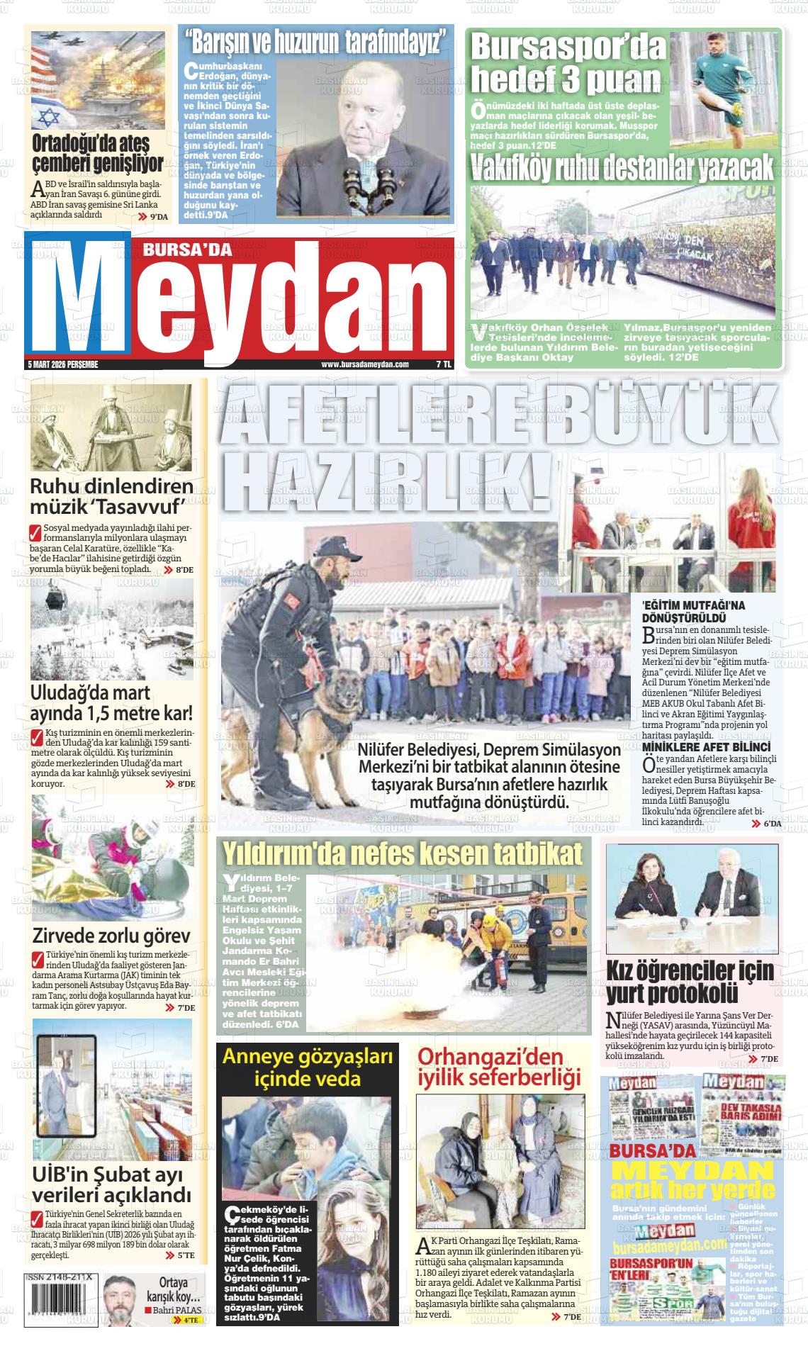 Bursa Dameydan 05.03.2026