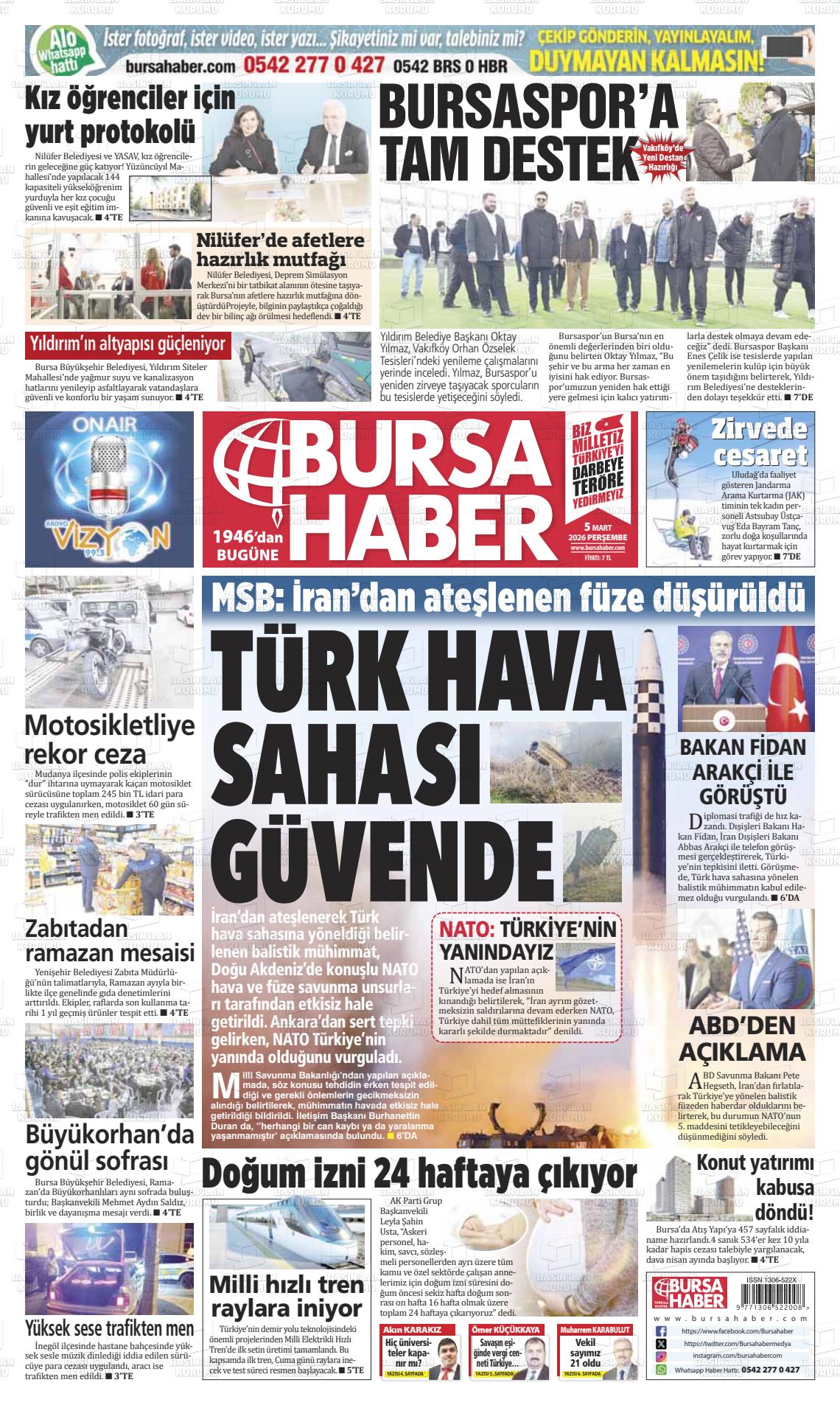 Bursa Haber 05.03.2026