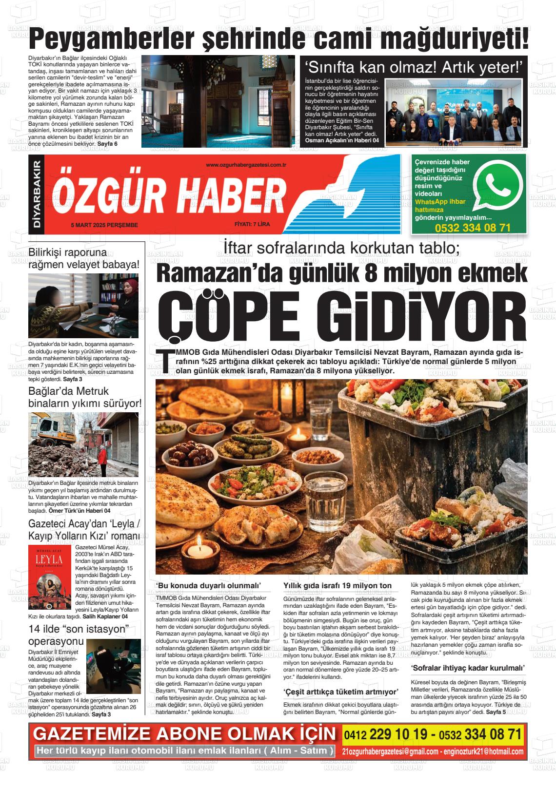 Diyarbakir Ozgurhaber 05.03.2026