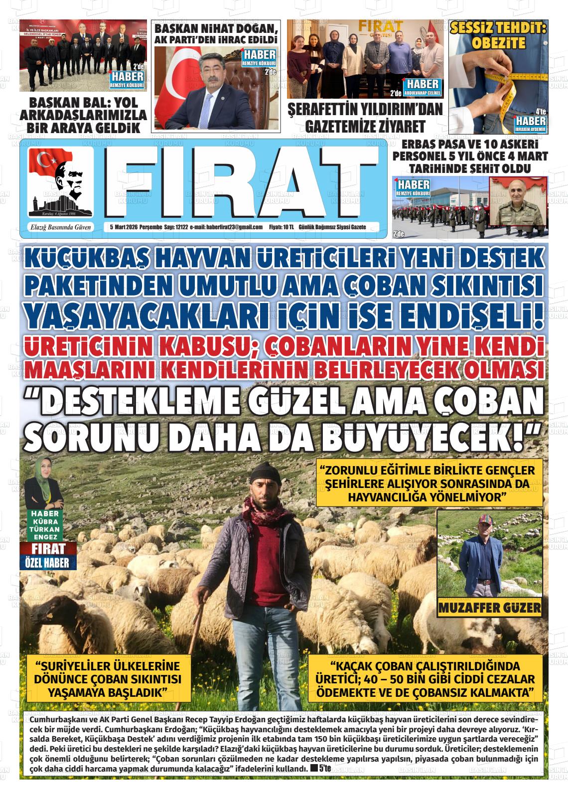 Elazig Firatgazetesi 05.03.2026