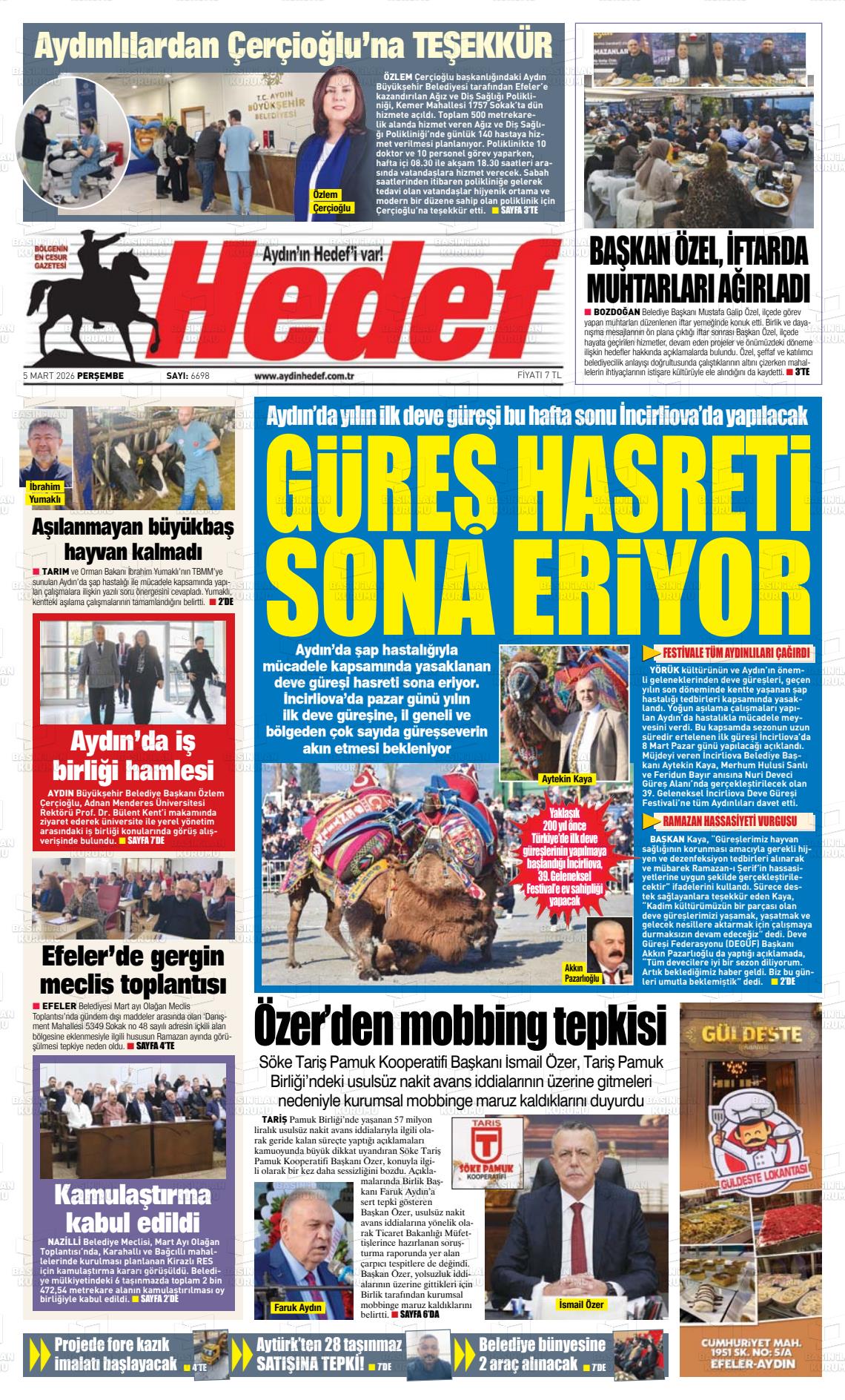 Canakkale Hedef 05.03.2026