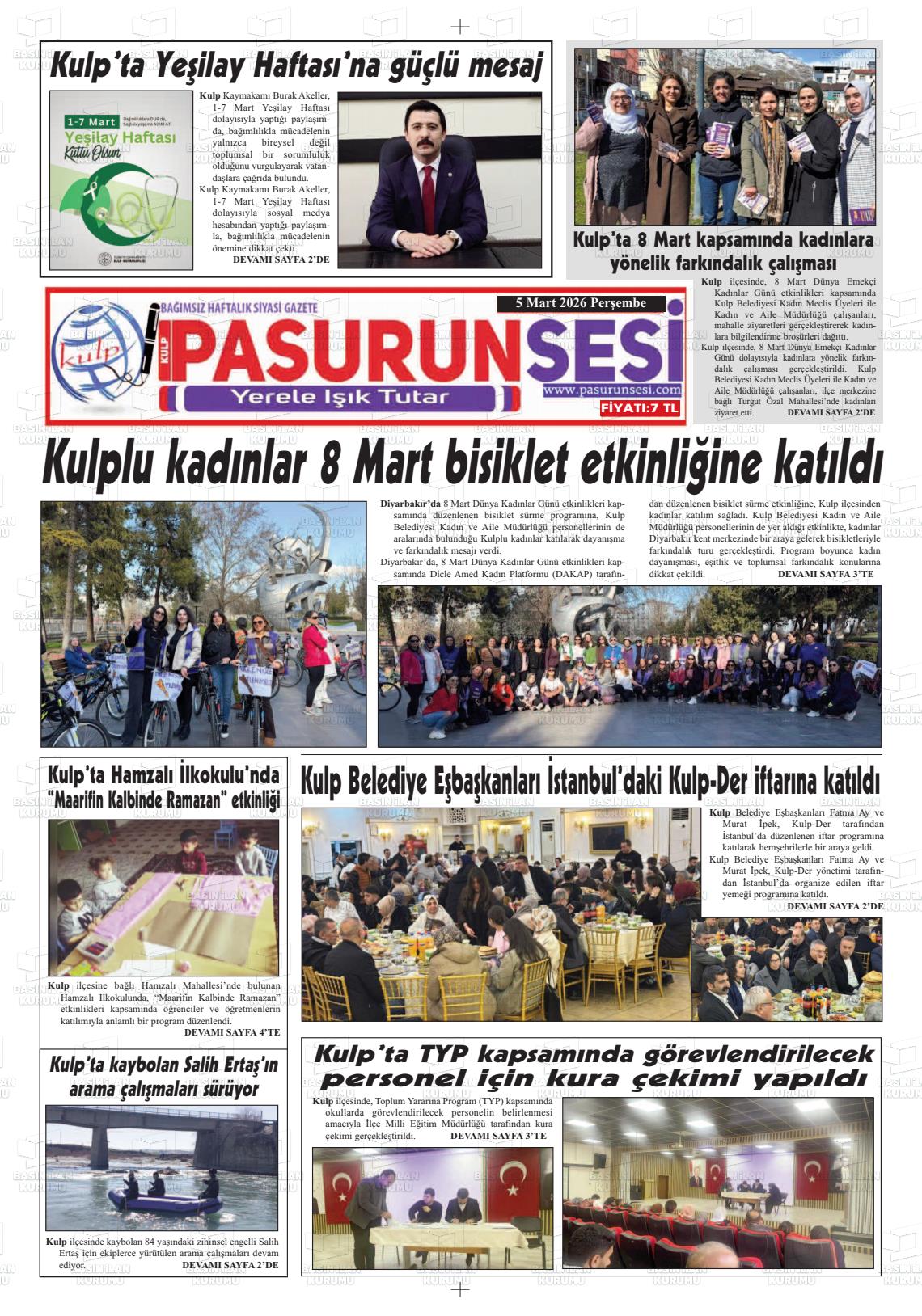 Diyarbakir Pasurunsesi 05.03.2026