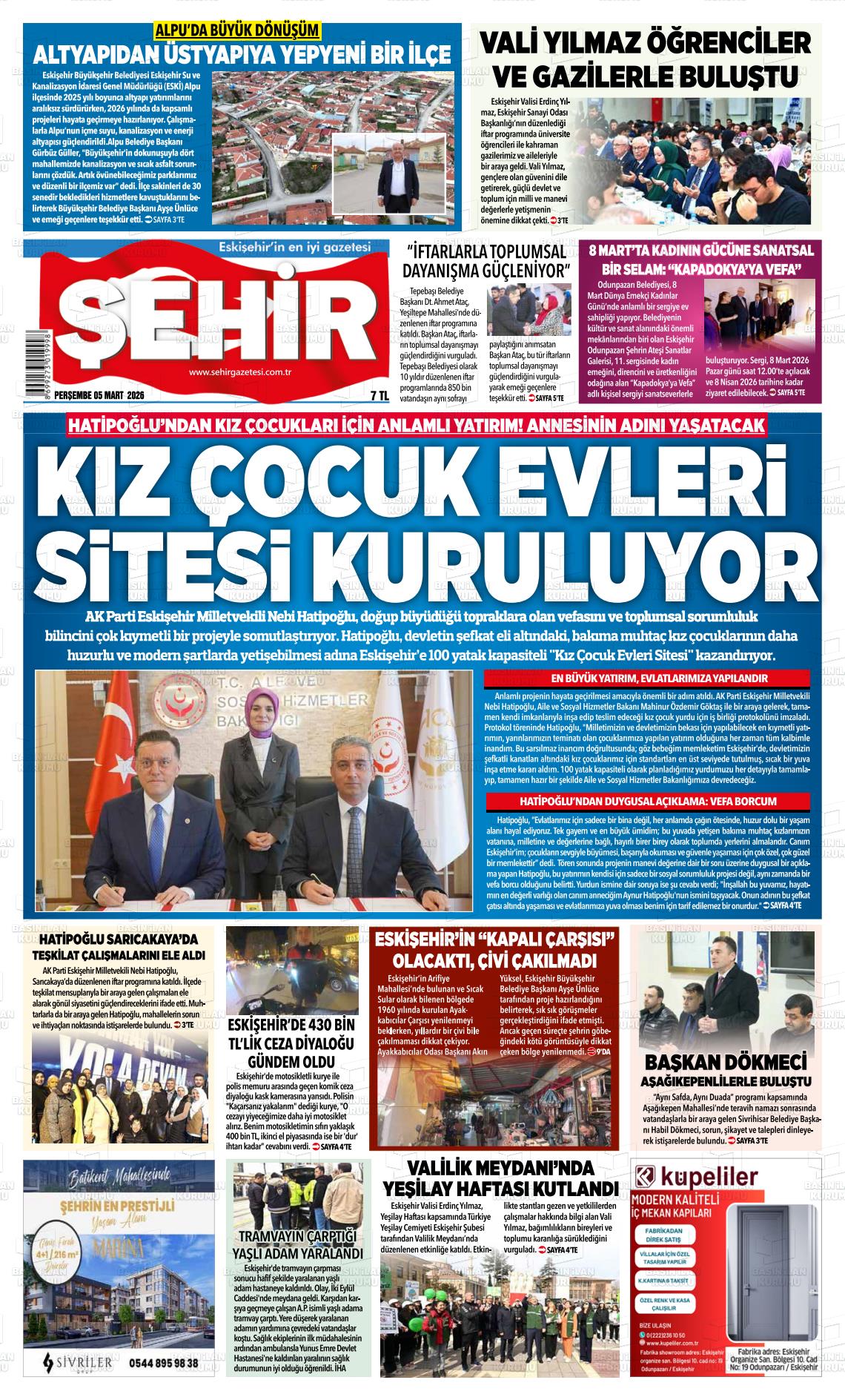 Eskisehir Sehir 05.03.2026