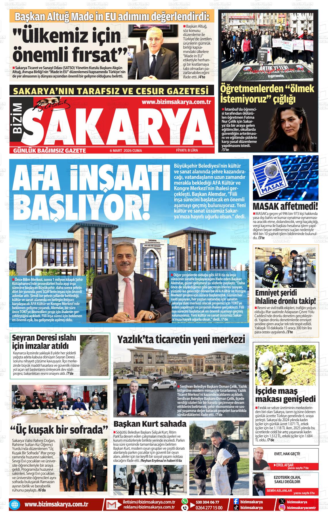 Sakarya Bizim 06.03.2026