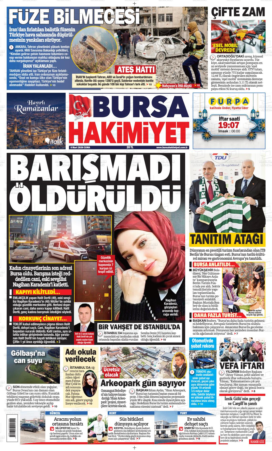 Bursa Hakimiyet 06.03.2026