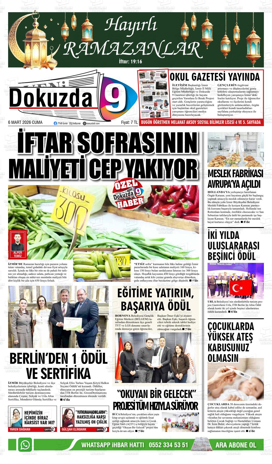 Izmir Buyuktorbali 06.03.2026