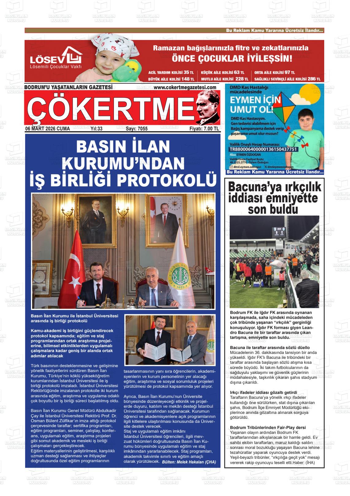 Mugla Cokertme 06.03.2026