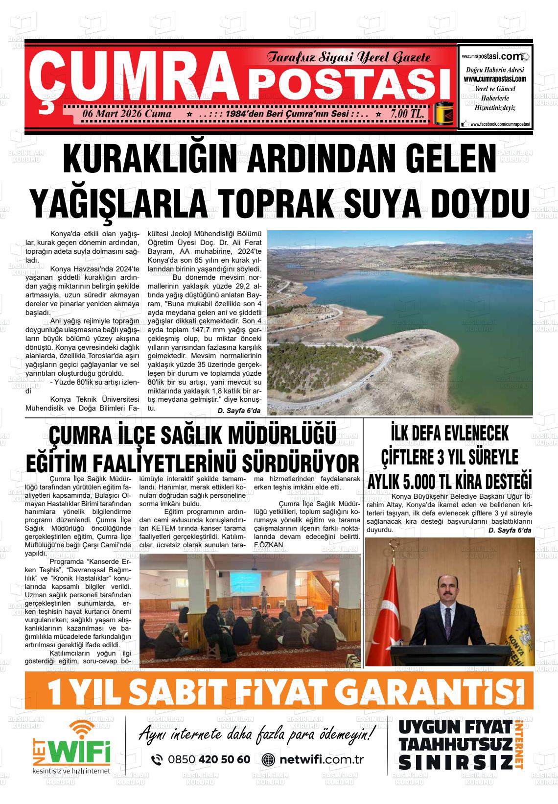 Konya Cumrapostasi 06.03.2026