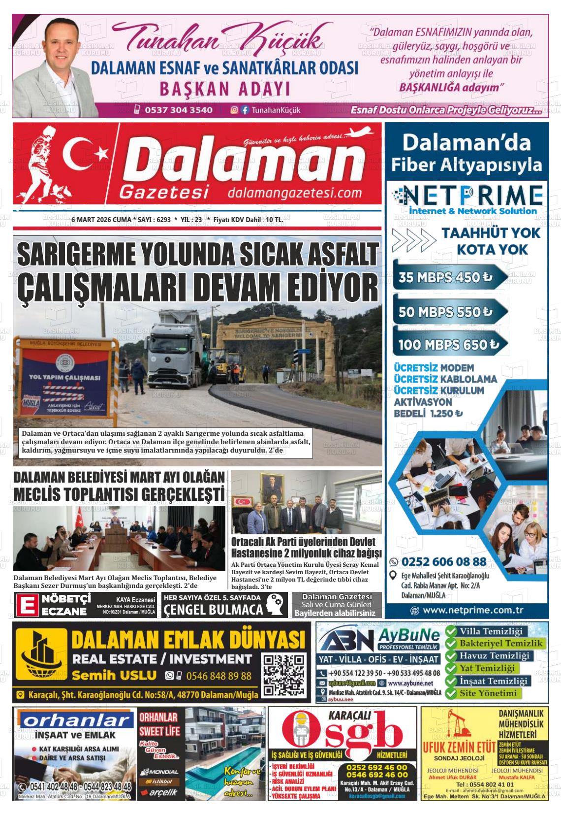 Mugla Dalaman 06.03.2026