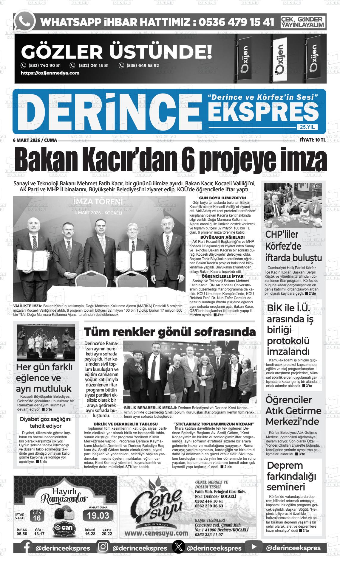 Kocaeli Derinceekspres 06.03.2026