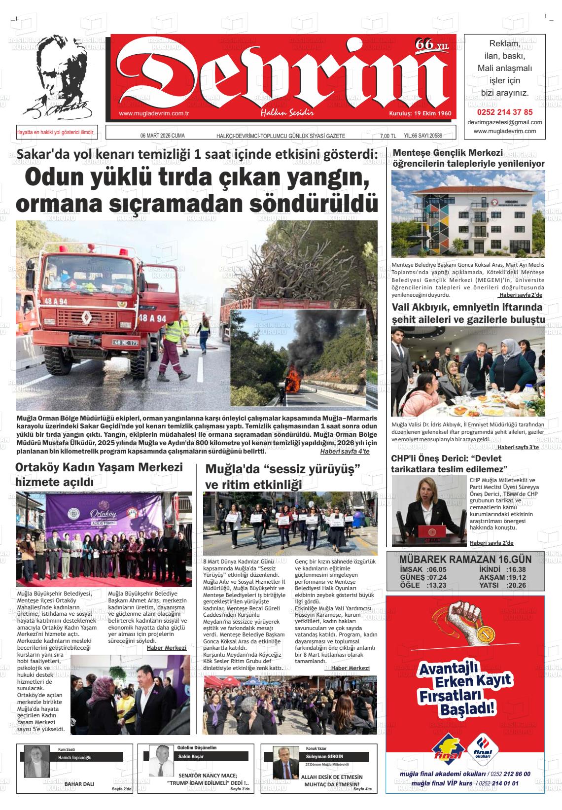 Tekirdag Devrim 06.03.2026