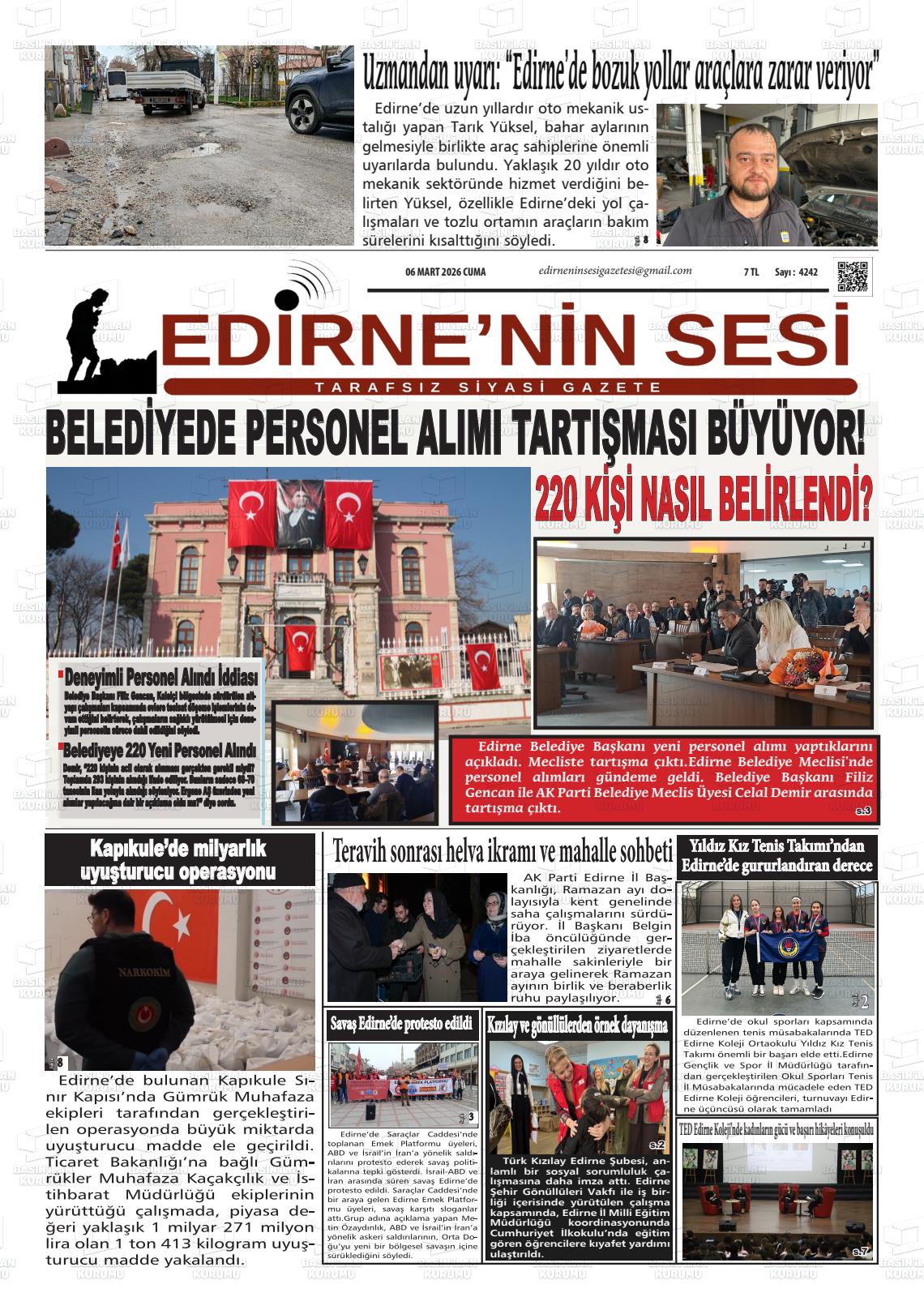 Edirne Star 06.03.2026