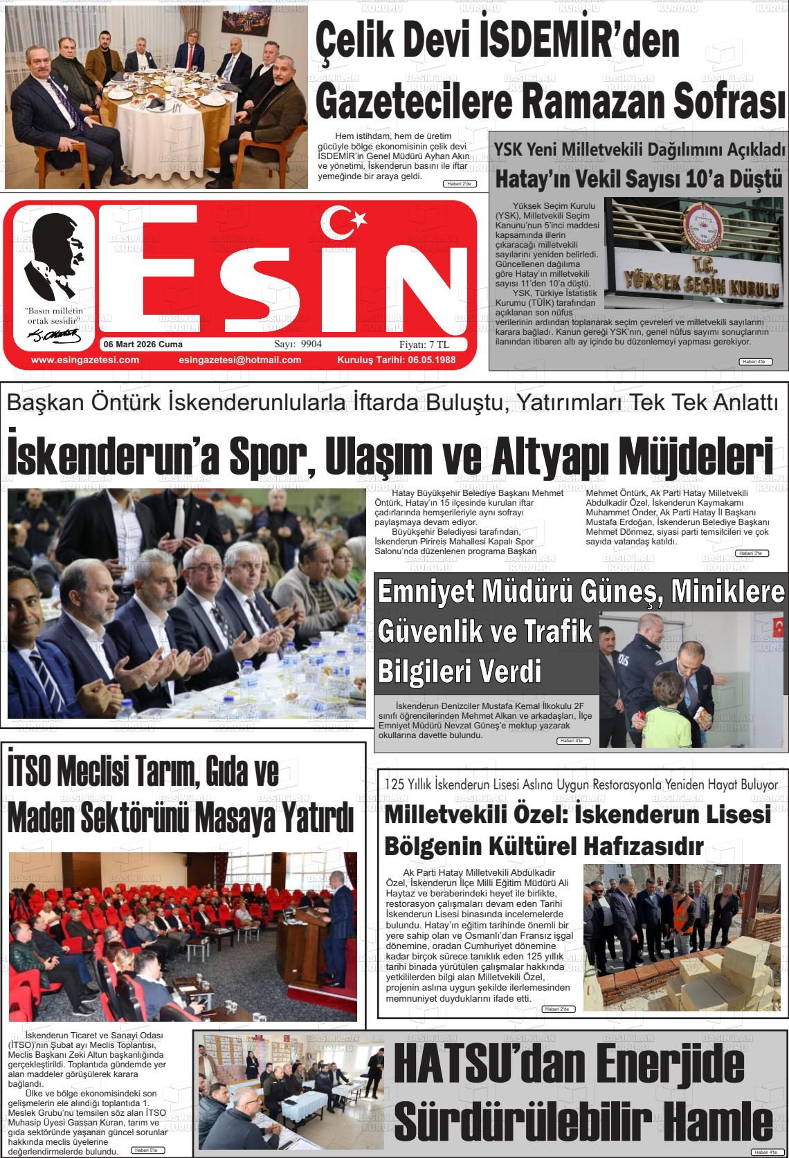 Hatay Esin 06.03.2026