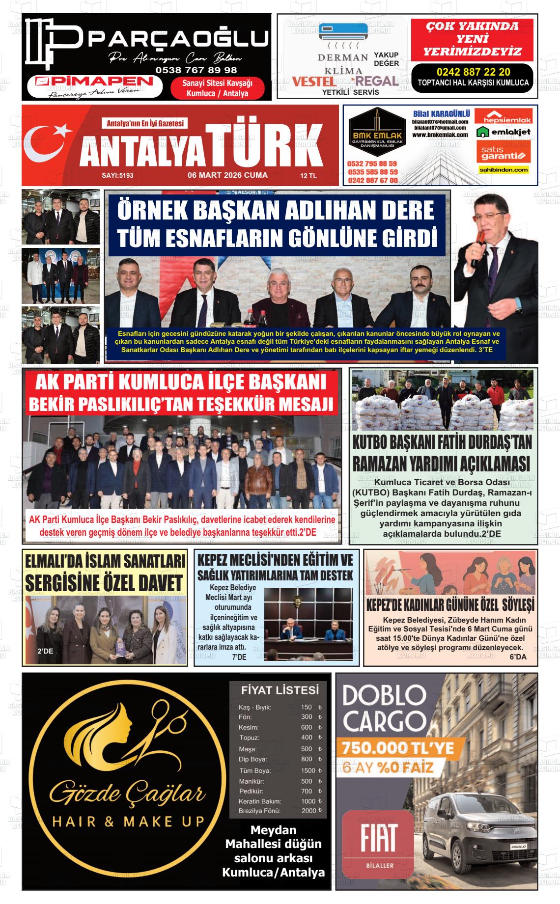 Antalya Finikea 06.03.2026