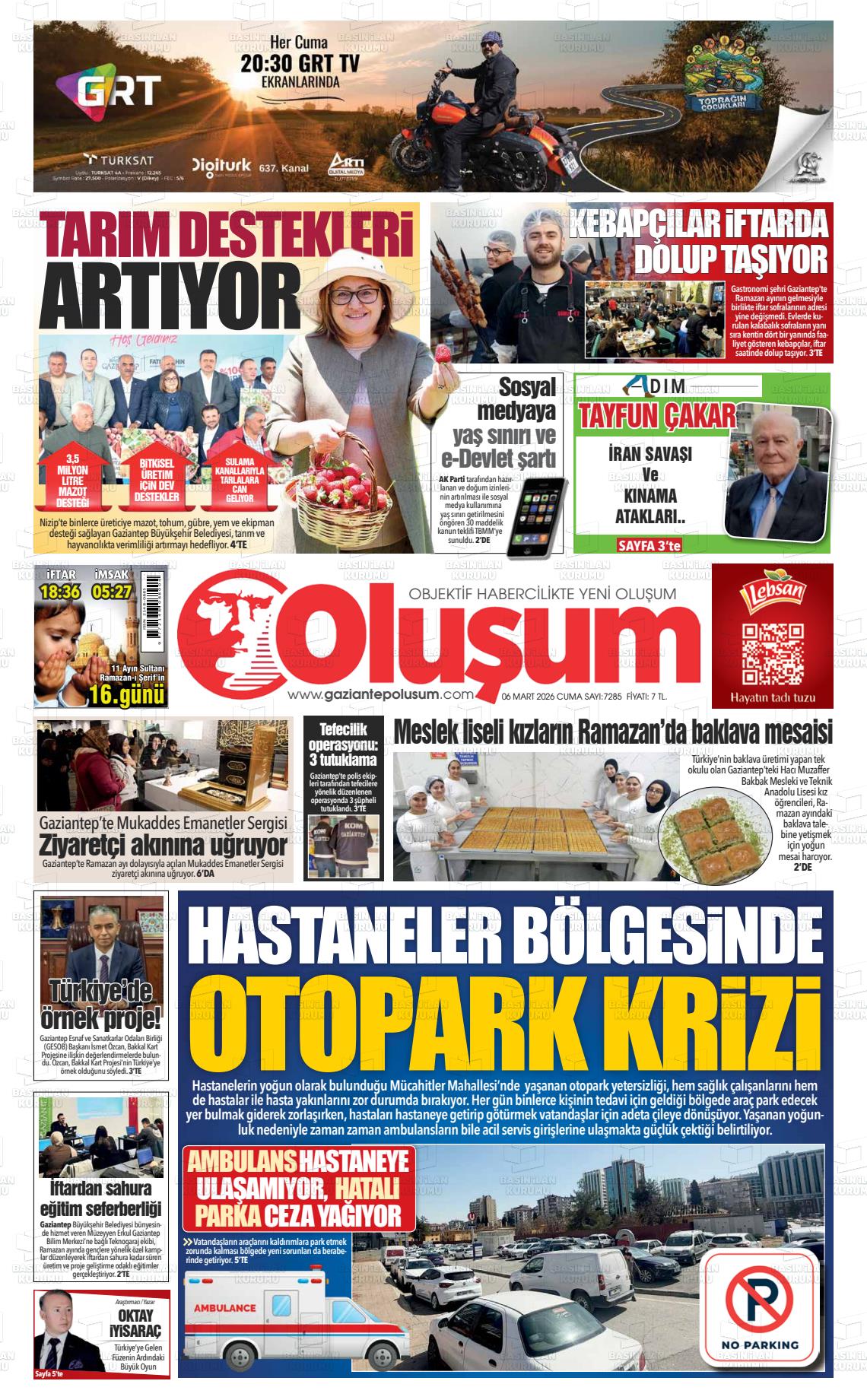 Gaziantep Olusum 06.03.2026