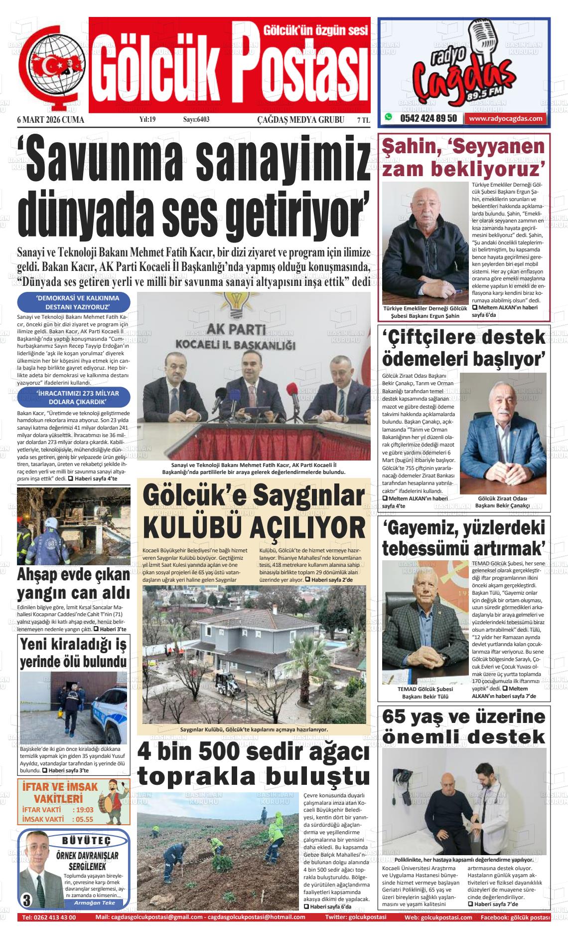 Kocaeli Golcukpostasi 06.03.2026