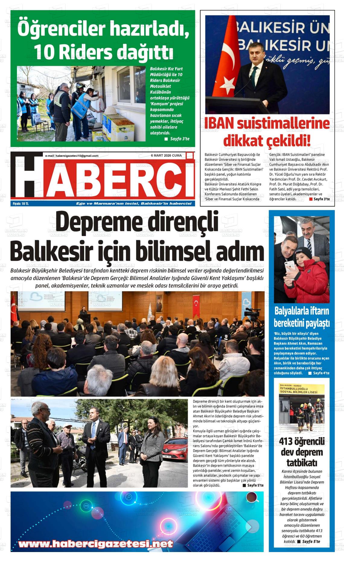 Mersin Haberci 06.03.2026