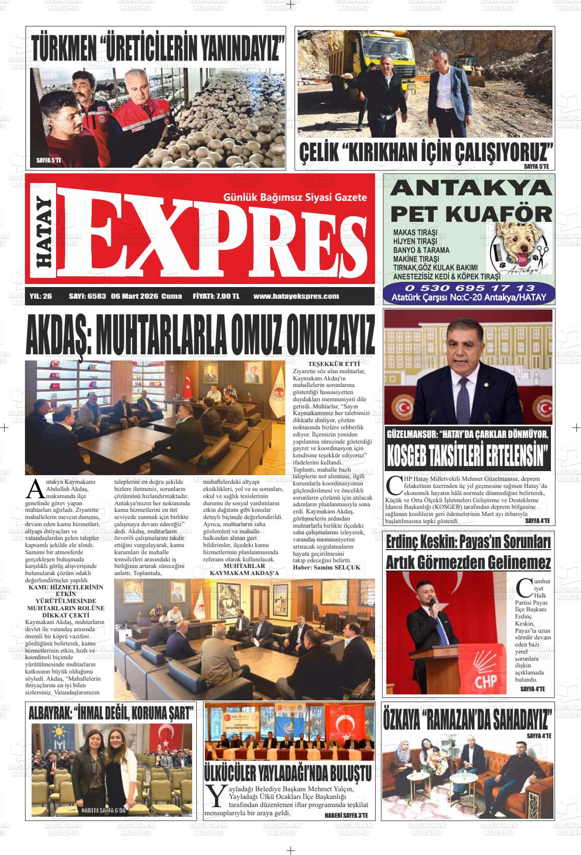 Hatay Expres 06.03.2026