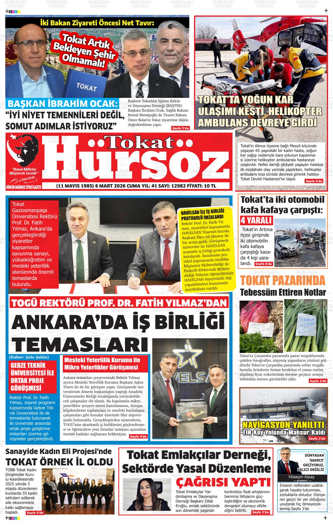 Tokat Hursoz 06.03.2026