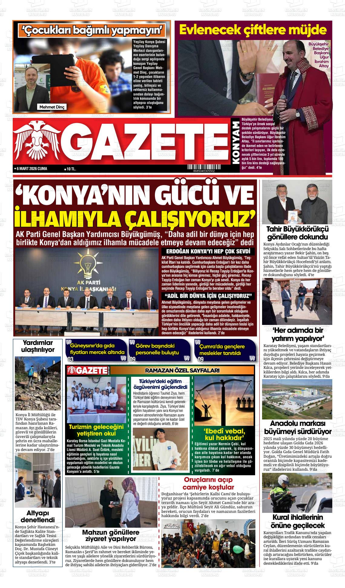 Konya Yenigun 06.03.2026