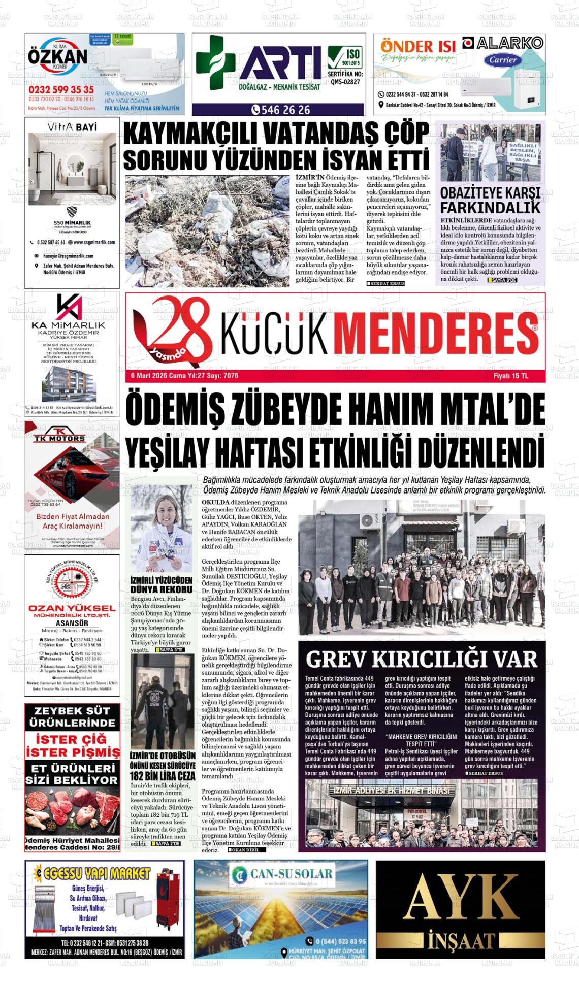 Izmir Kucukmenderes 06.03.2026