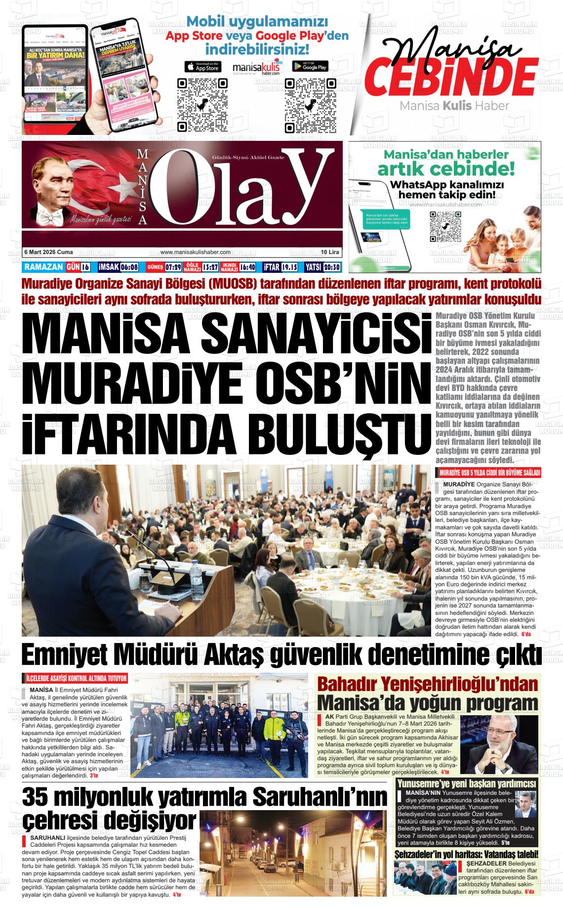 Manisa Olay 06.03.2026