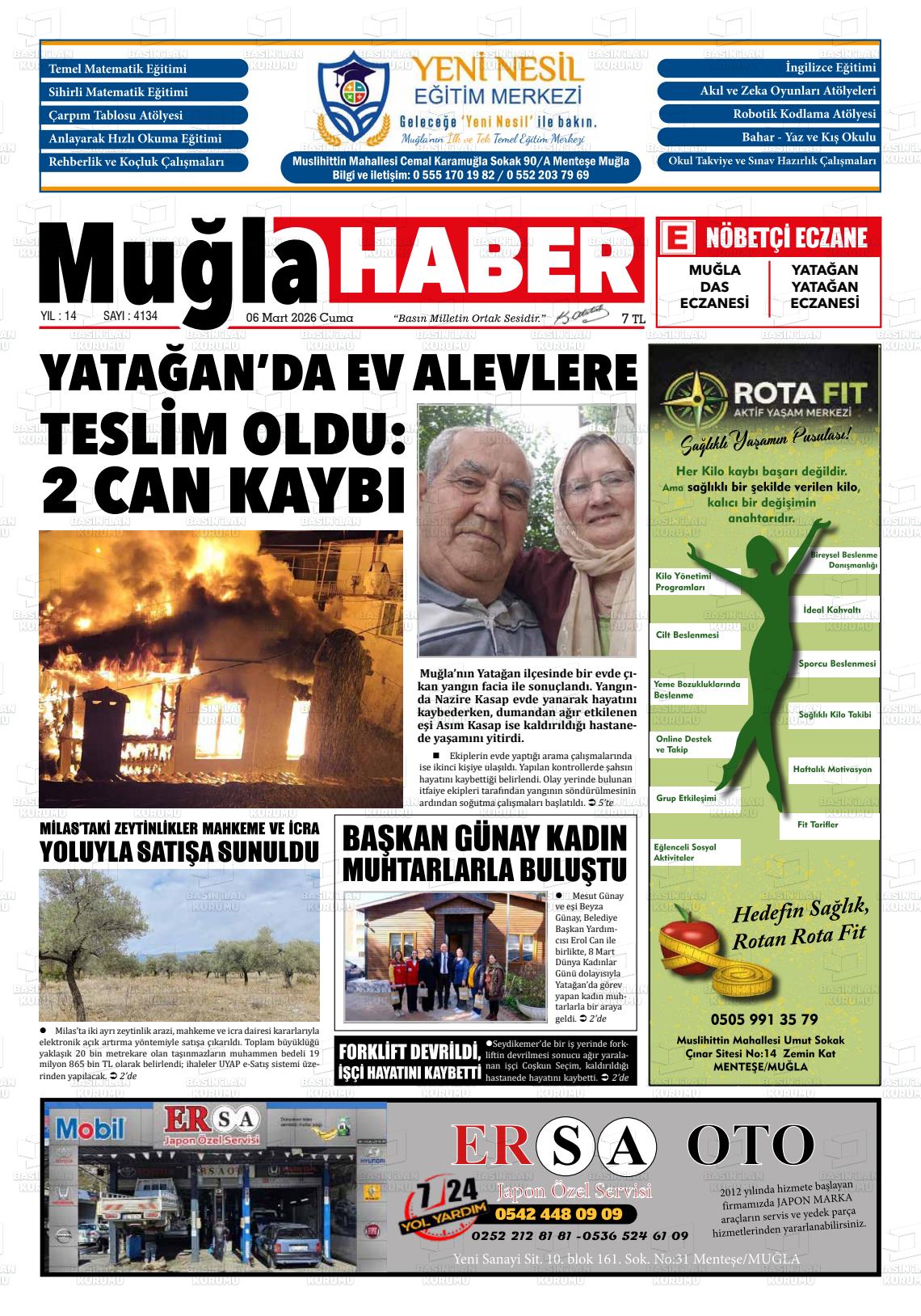 Mugla Haber 06.03.2026