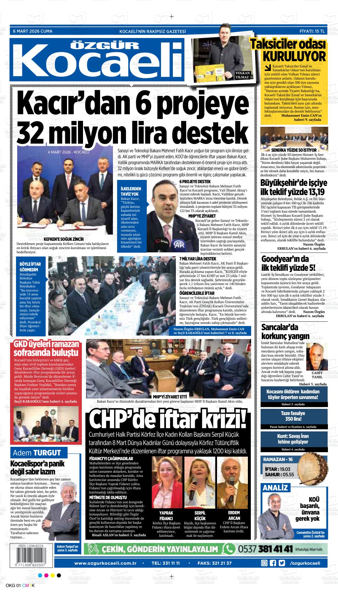 Kocaeli Ozgur 06.03.2026