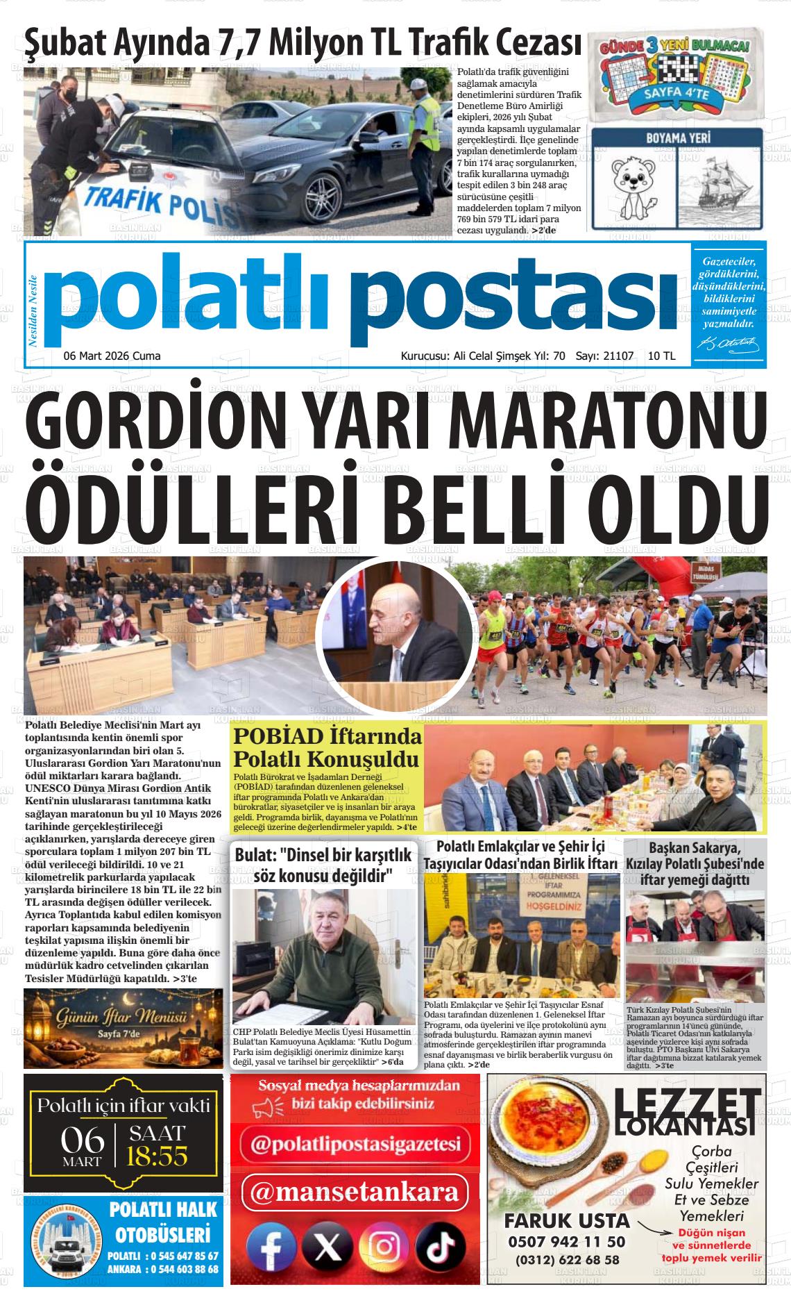 Ankara Polatlipostasi 06.03.2026
