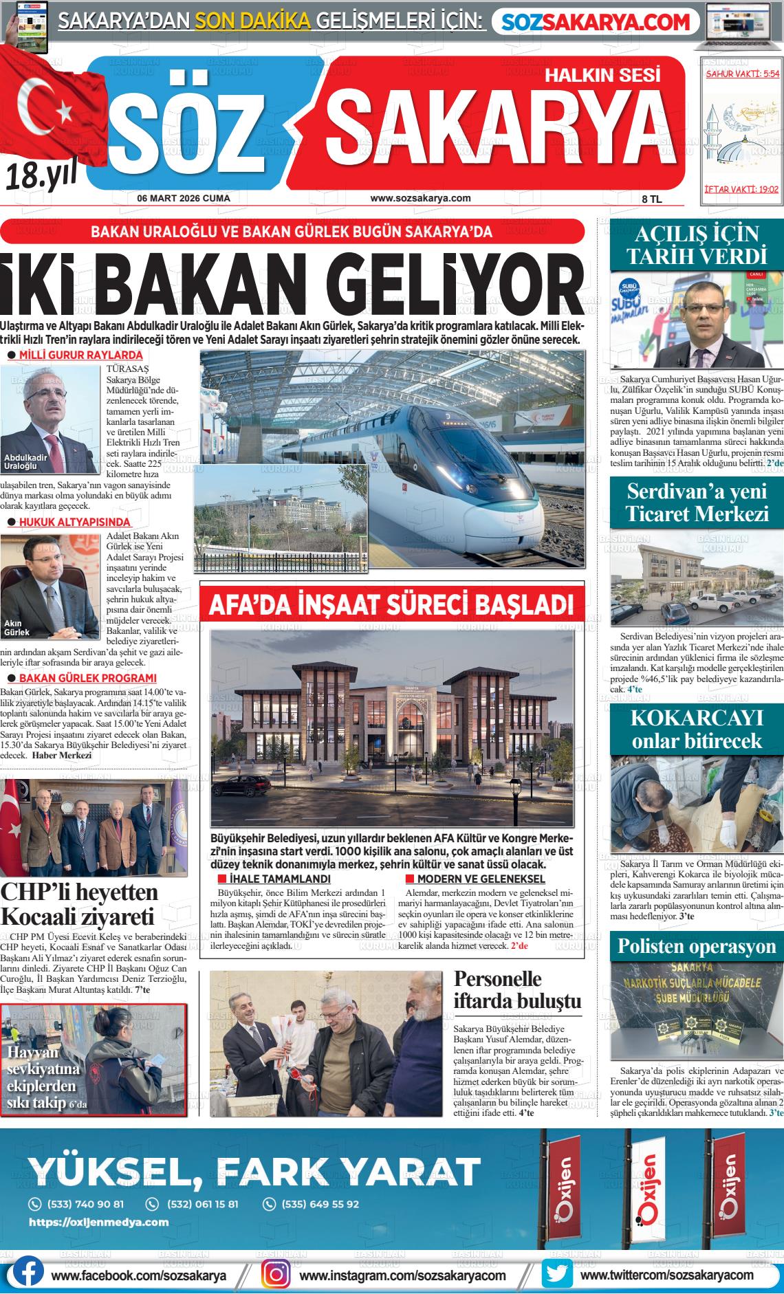 Sakarya Halk 06.03.2026