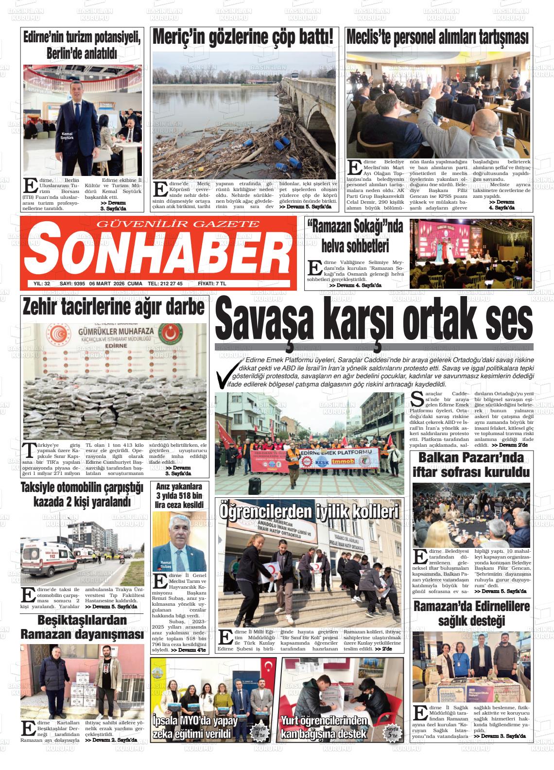 Eskisehir Sonhaber 06.03.2026