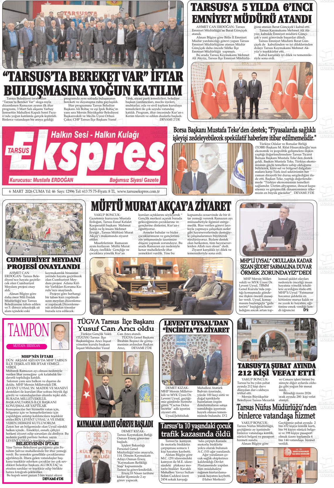 Mersin Tarsusekspres 06.03.2026