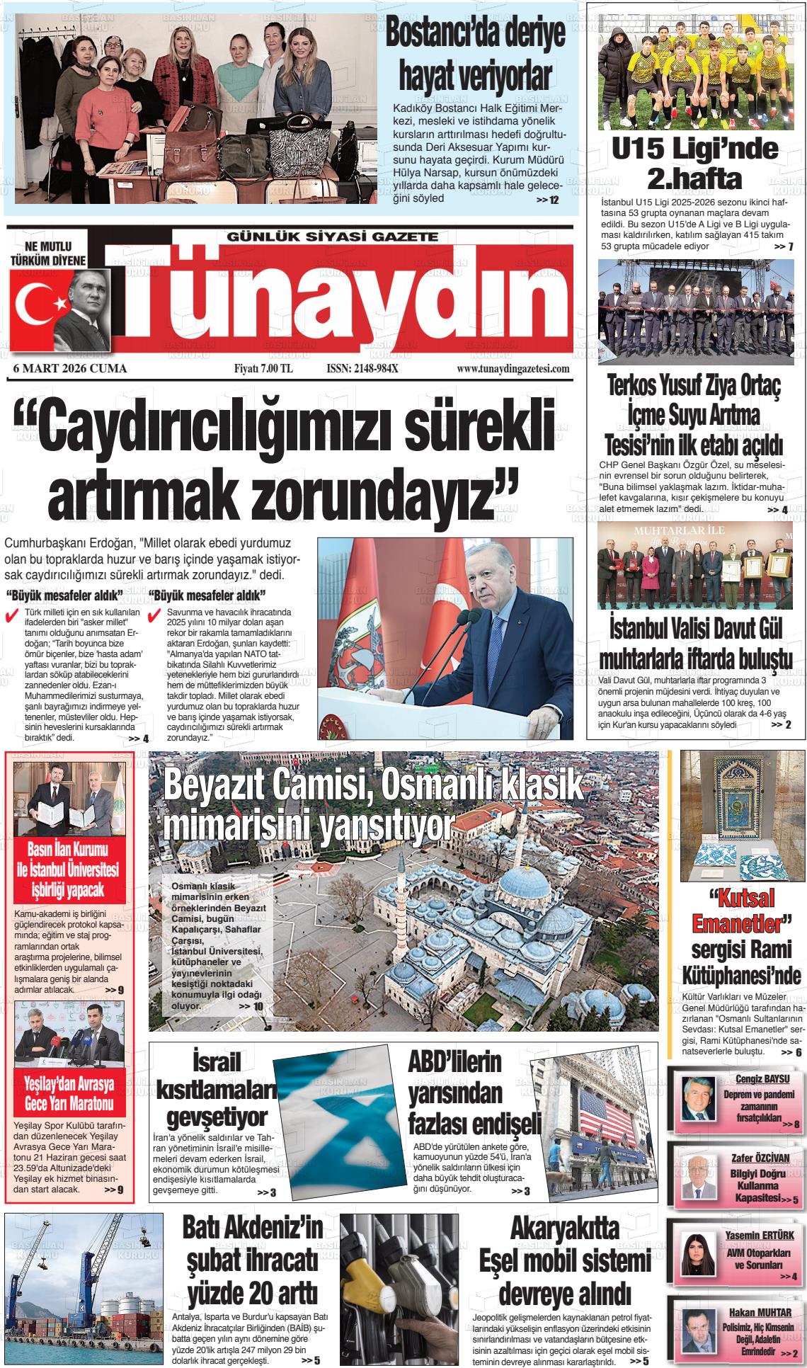 Istanbul Tunaydin 06.03.2026