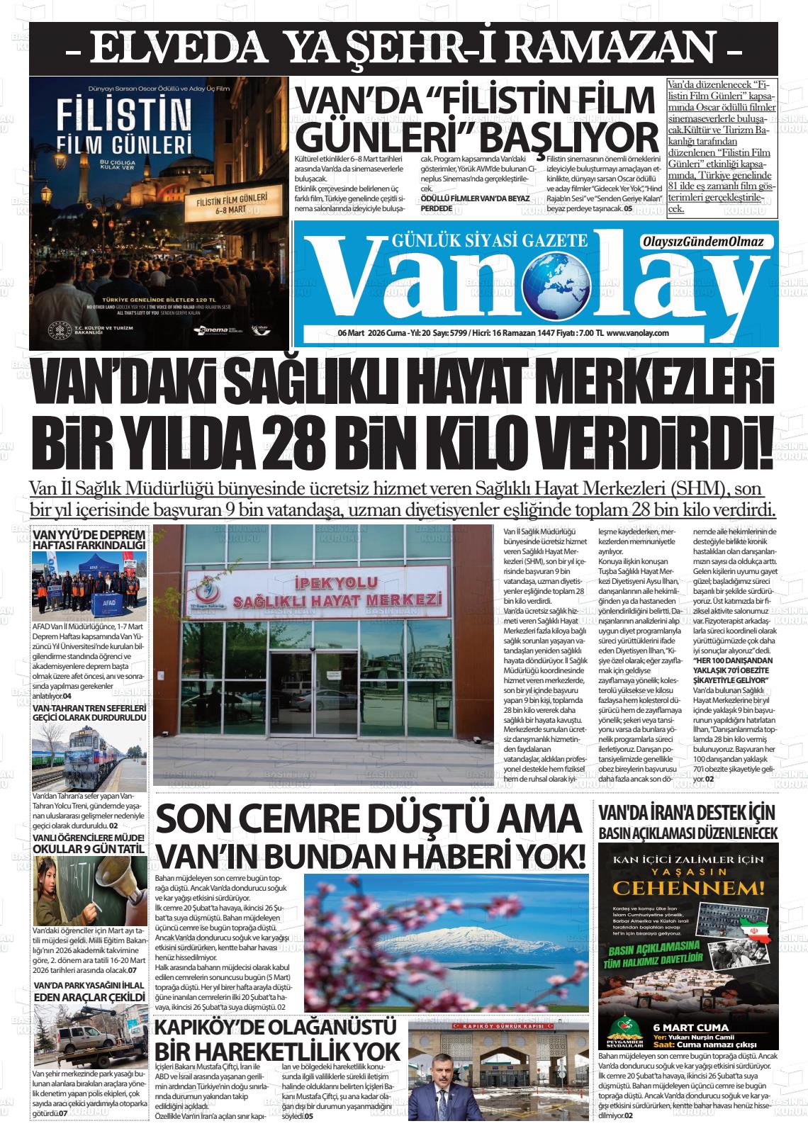 Van Olay 06.03.2026