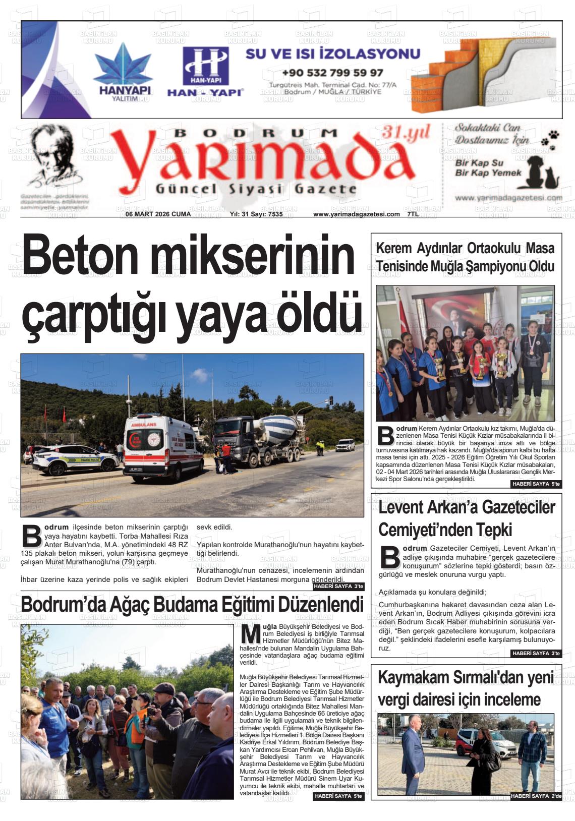 Mugla Yarimada 06.03.2026