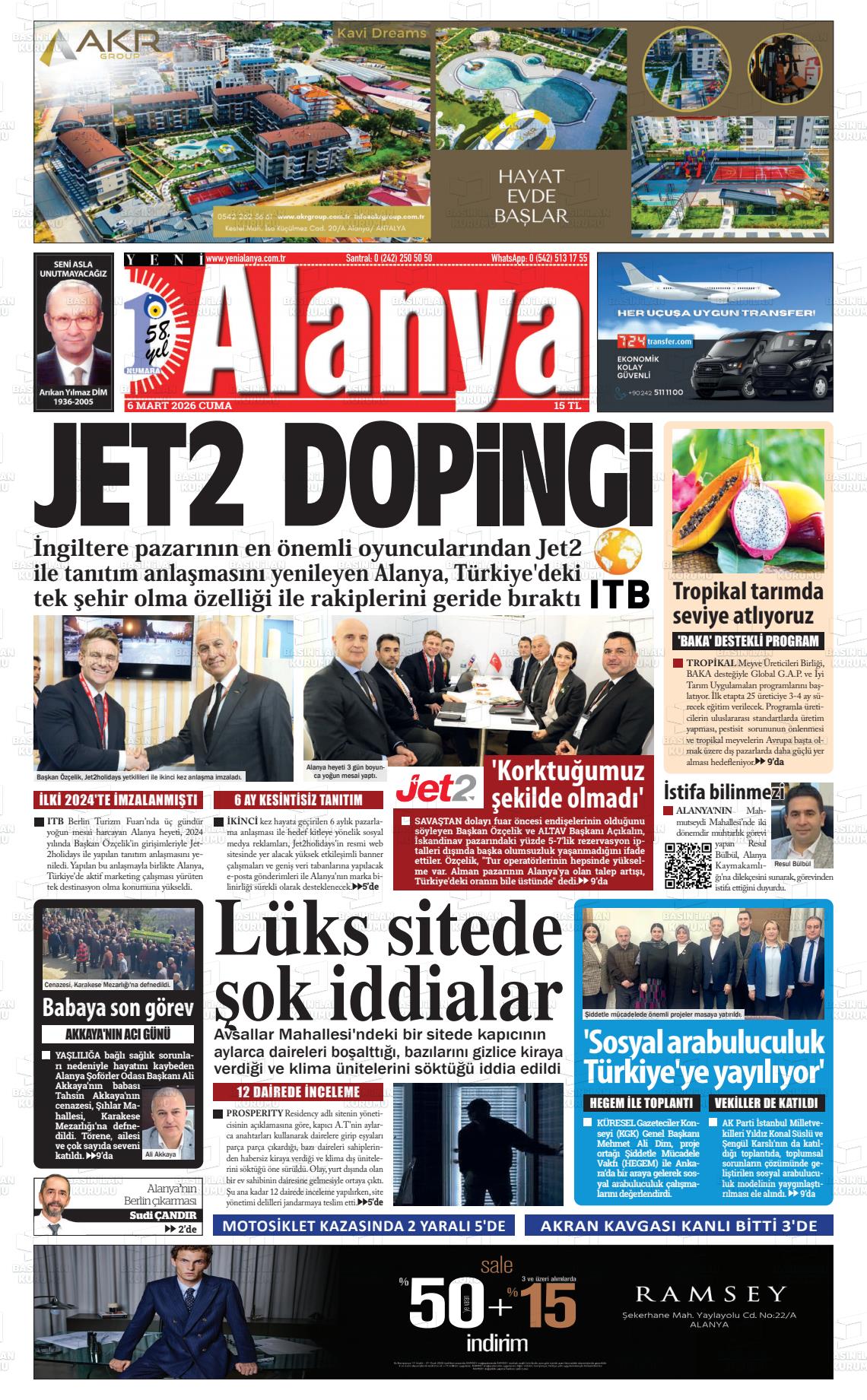 Antalya Yenialanya 06.03.2026