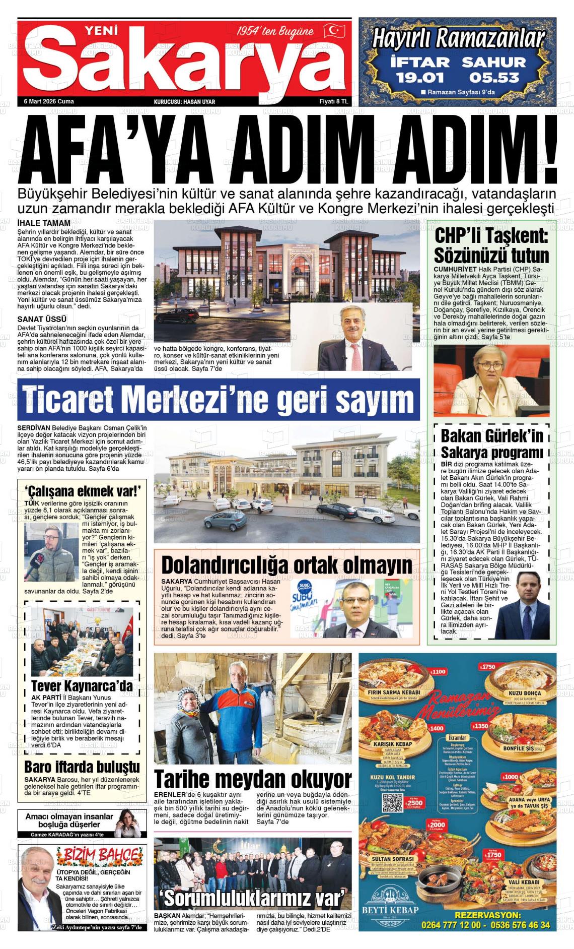 Sakarya Yeni 06.03.2026