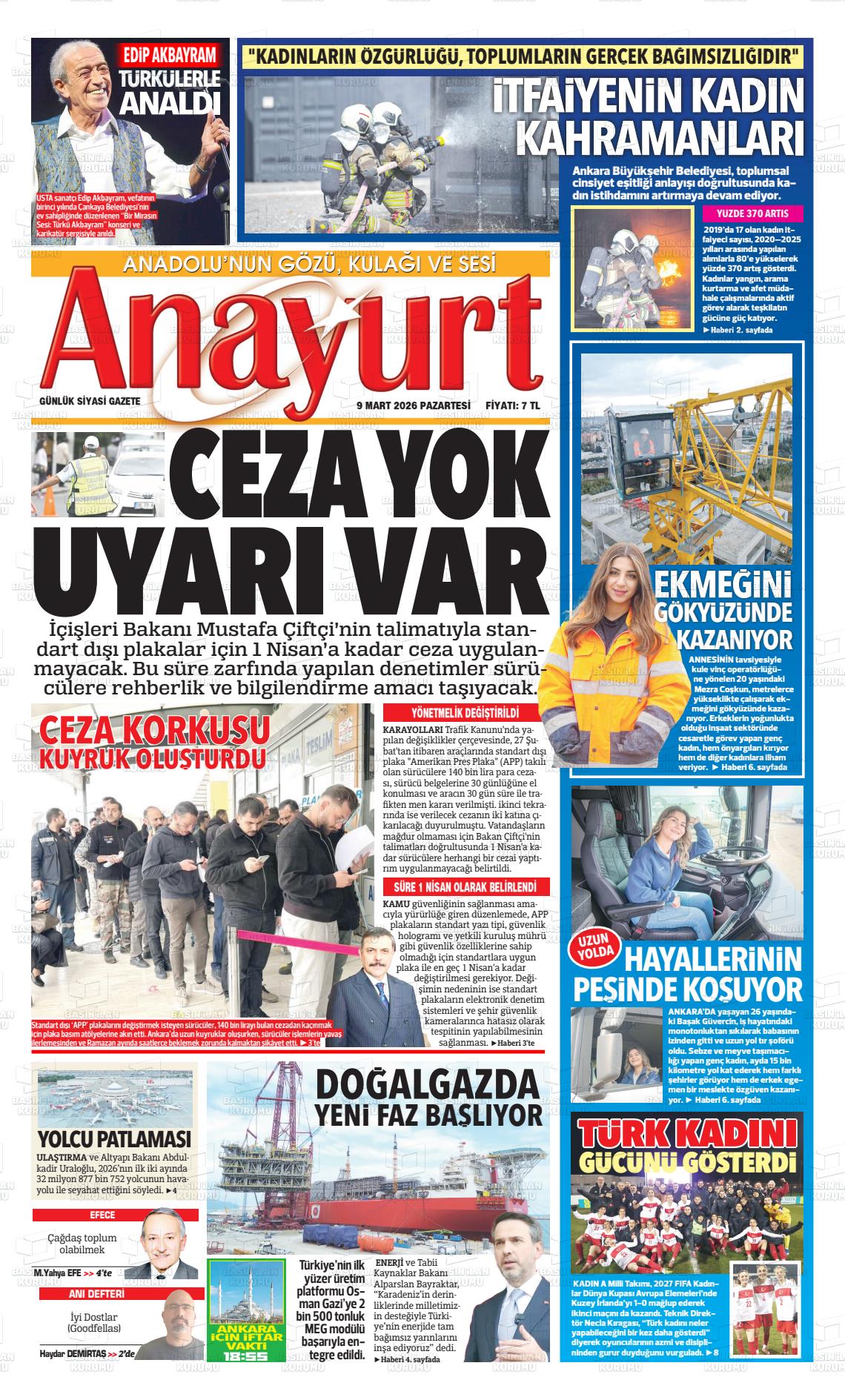 Ankara Anayurt 09.03.2026