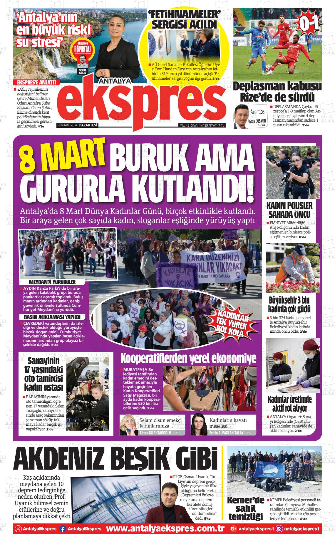 Antalya Ekspres 09.03.2026