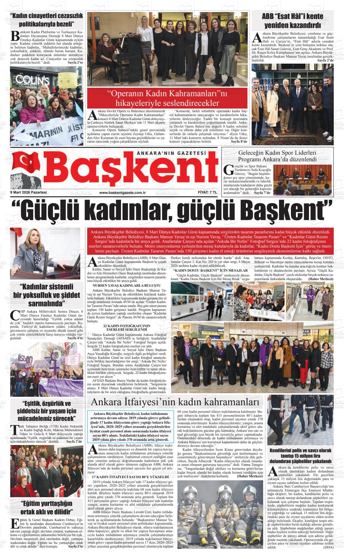Ankara Baskent 09.03.2026