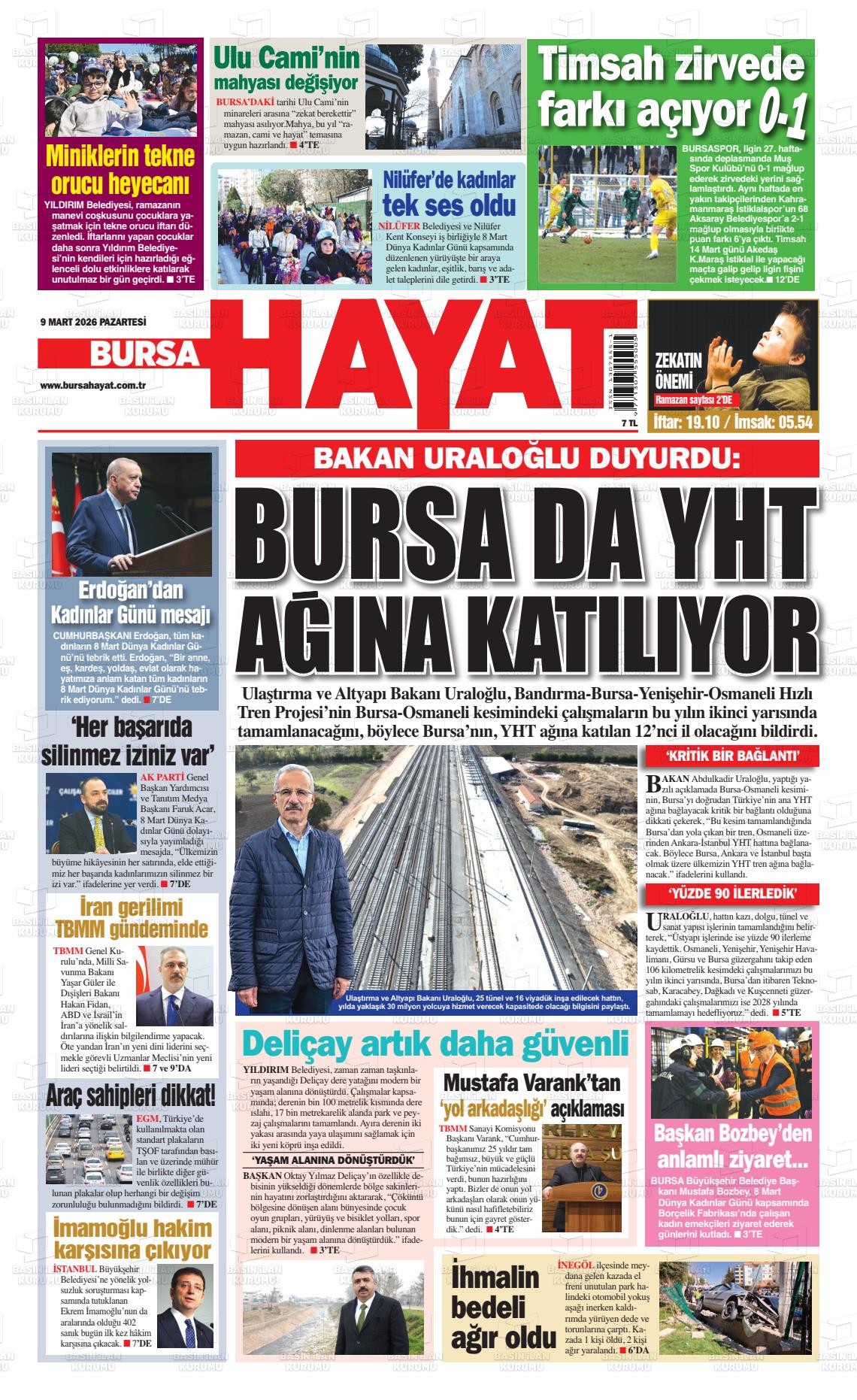 Bursa Hayat 09.03.2026