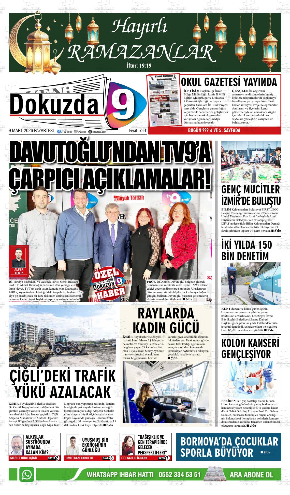 Izmir Buyuktorbali 09.03.2026