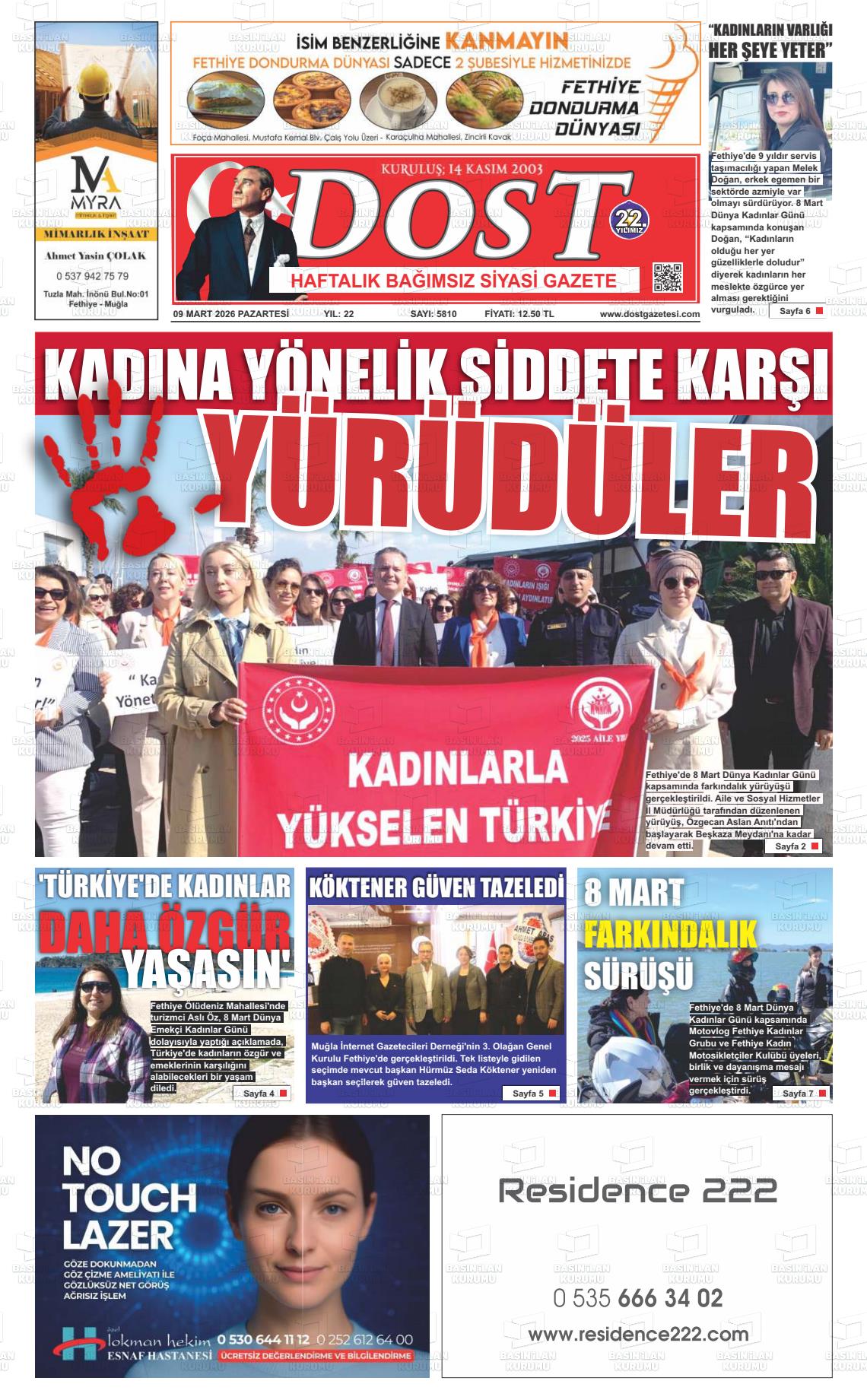 Mugla Dost 09.03.2026