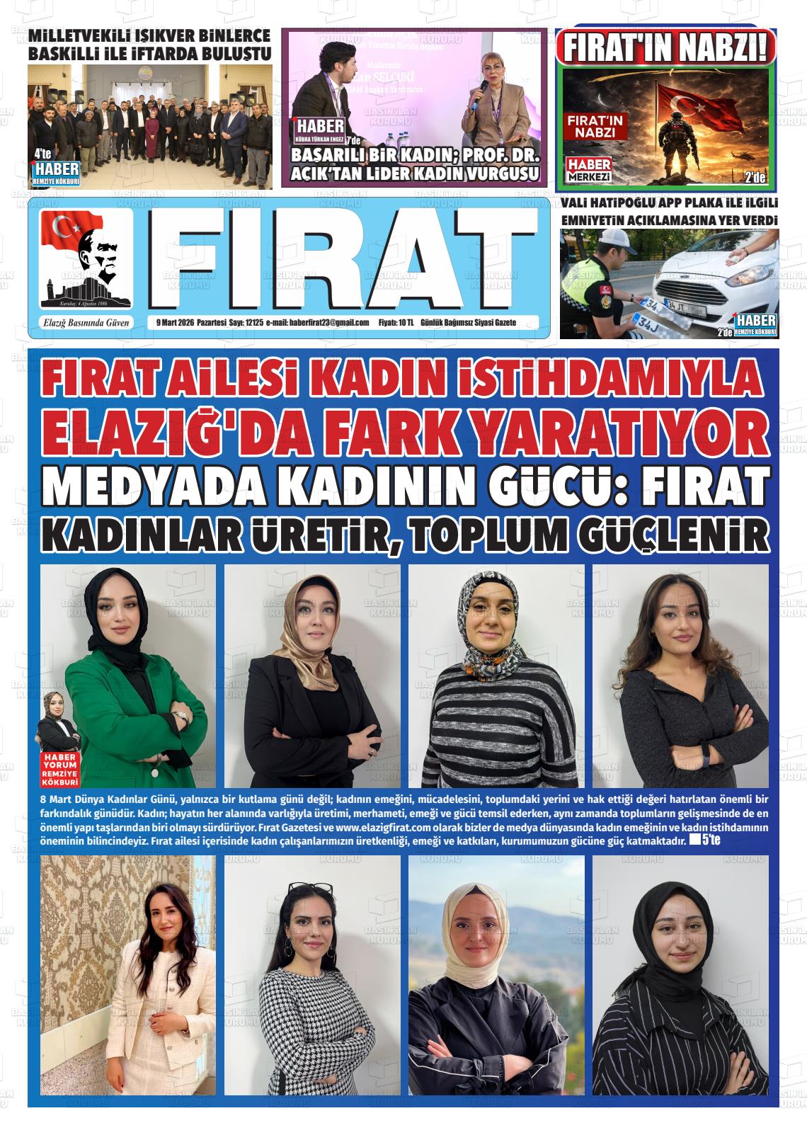 Elazig Firatgazetesi 09.03.2026