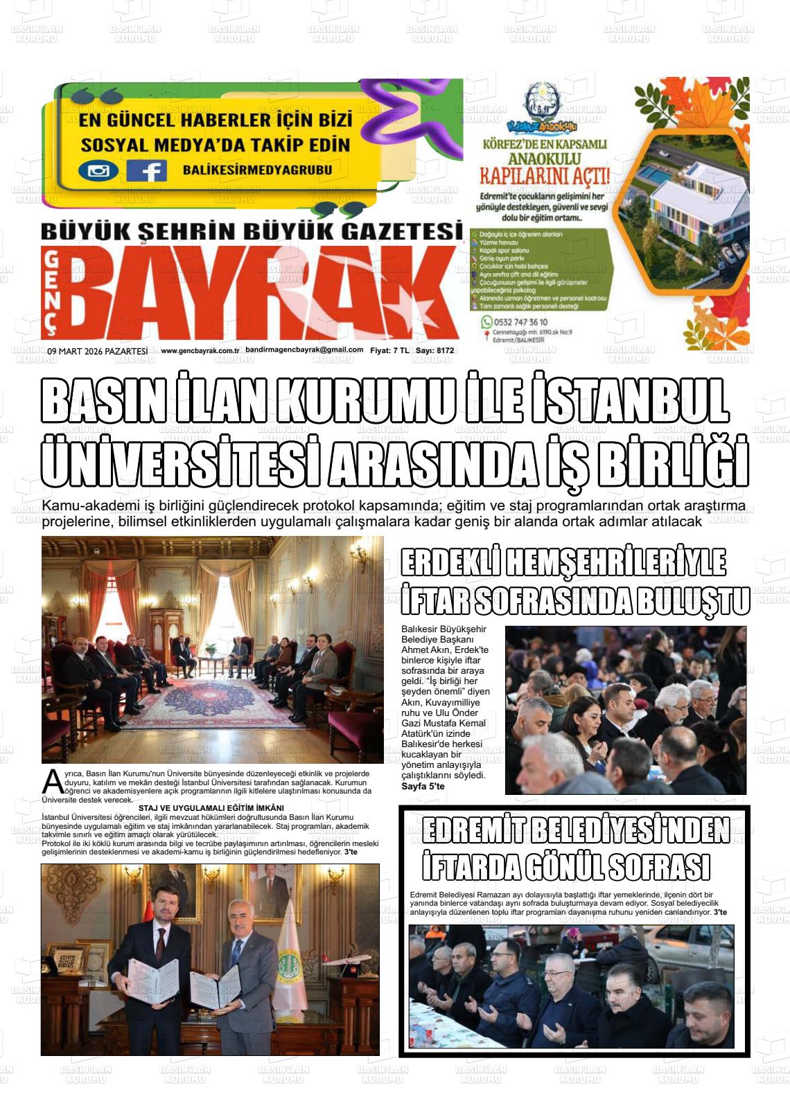 Balikesir Gencbayrak 09.03.2026