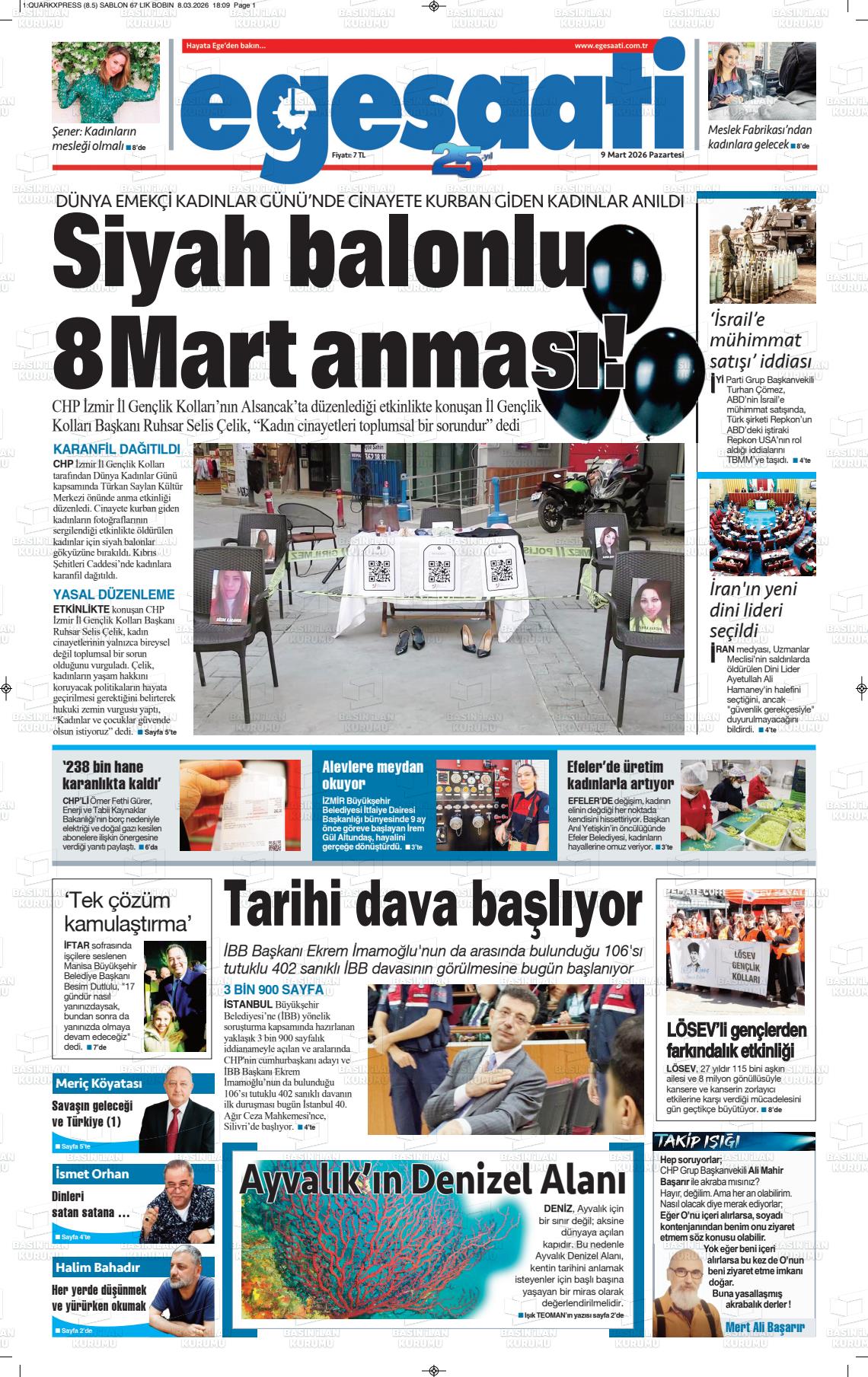 Izmir Haberekspres 09.03.2026