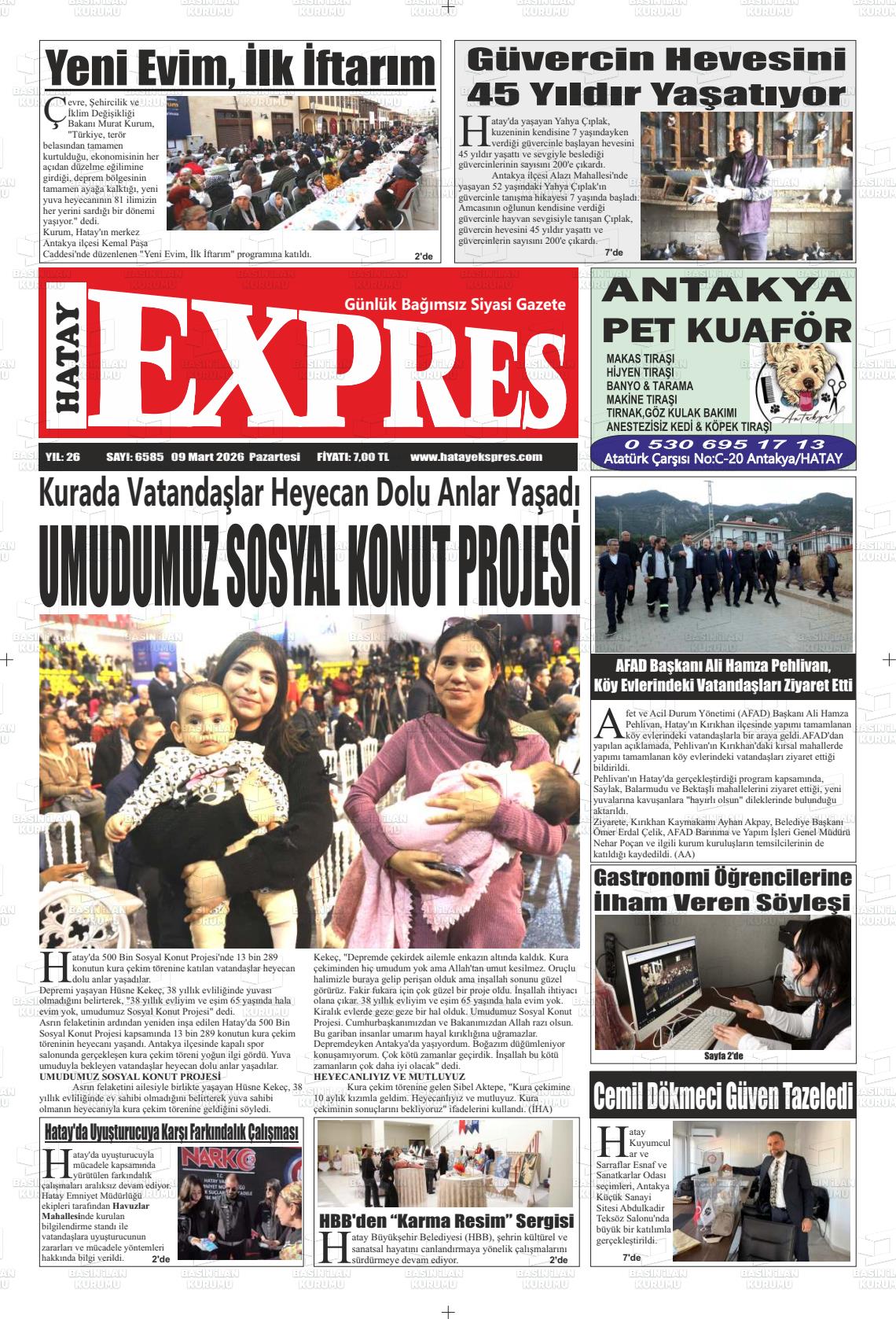 Hatay Expres 09.03.2026